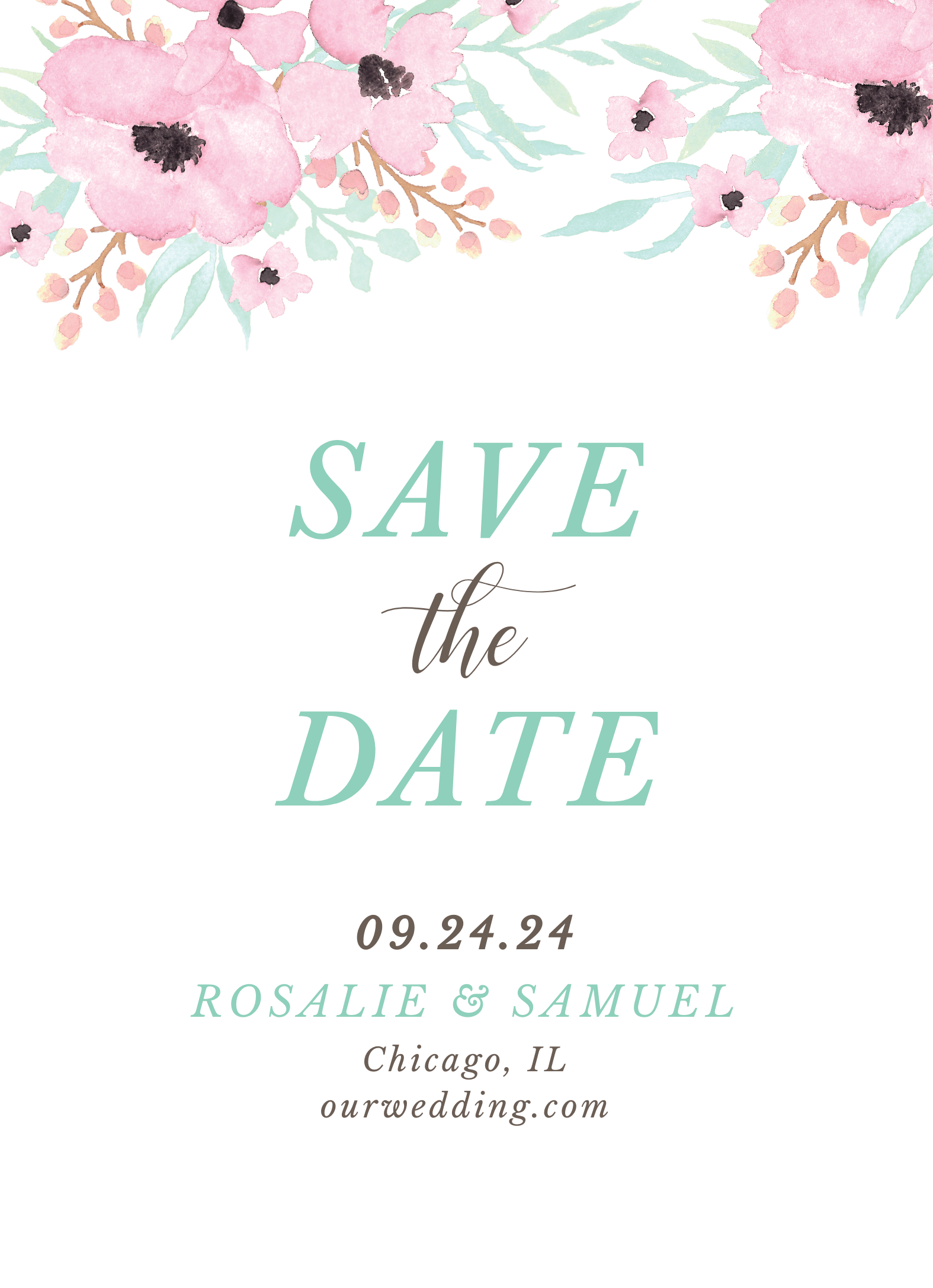 May Garden Save The Date