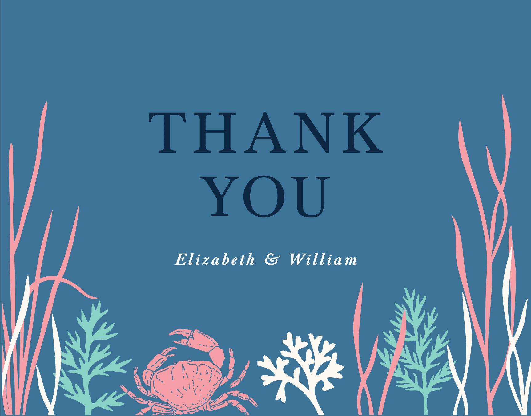 Underwater Thank You