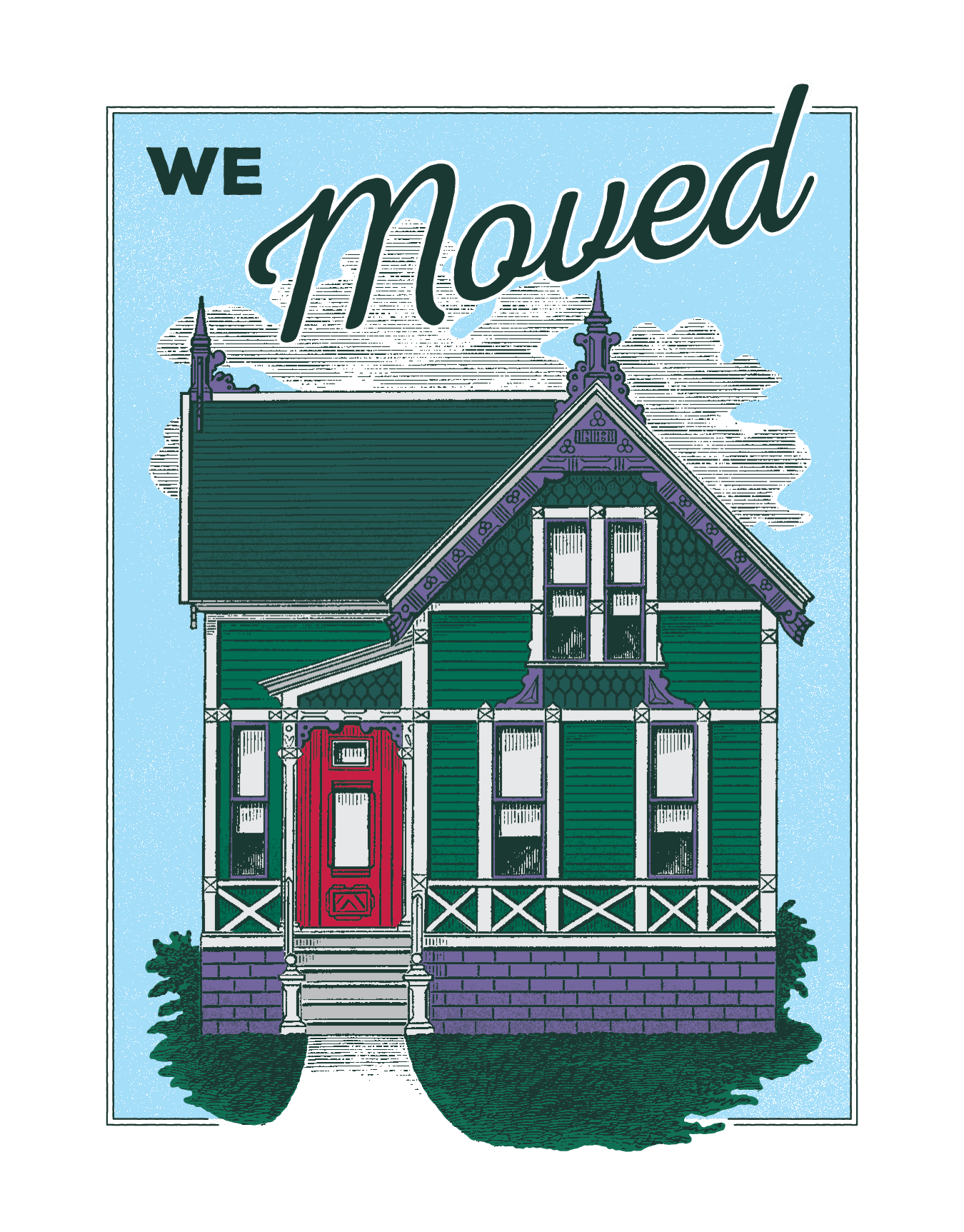 Vintage We Moved
