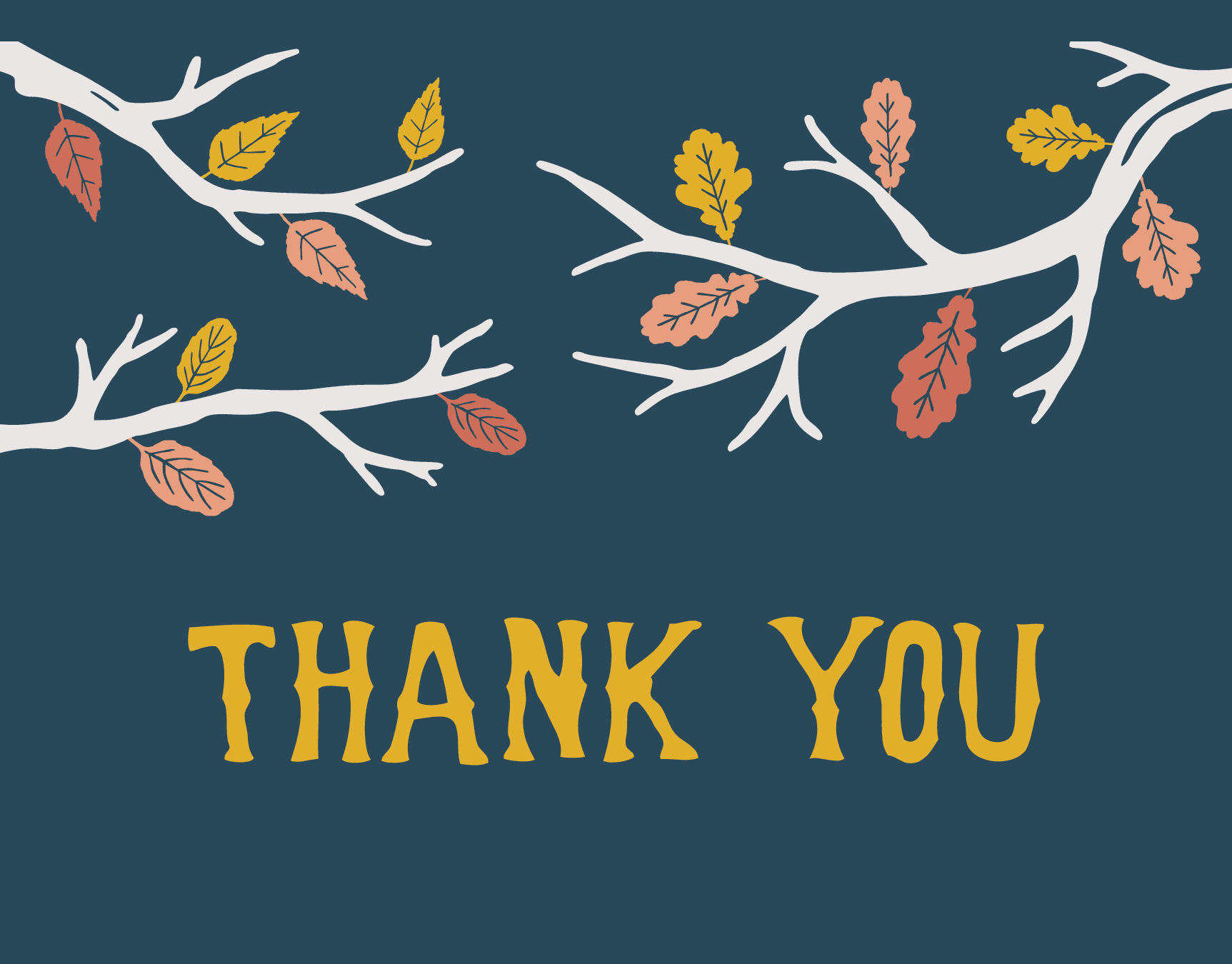 Fall Thank You