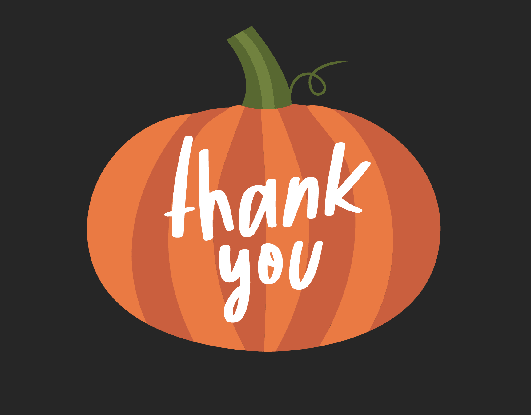 Pumpkin Thank You