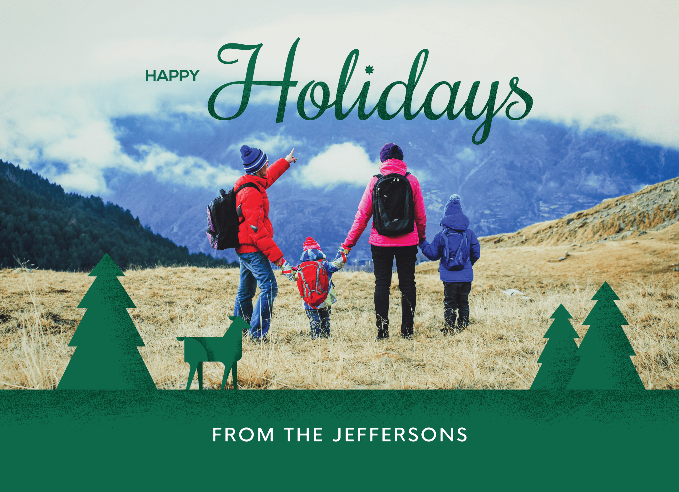 Holiday Green Forest