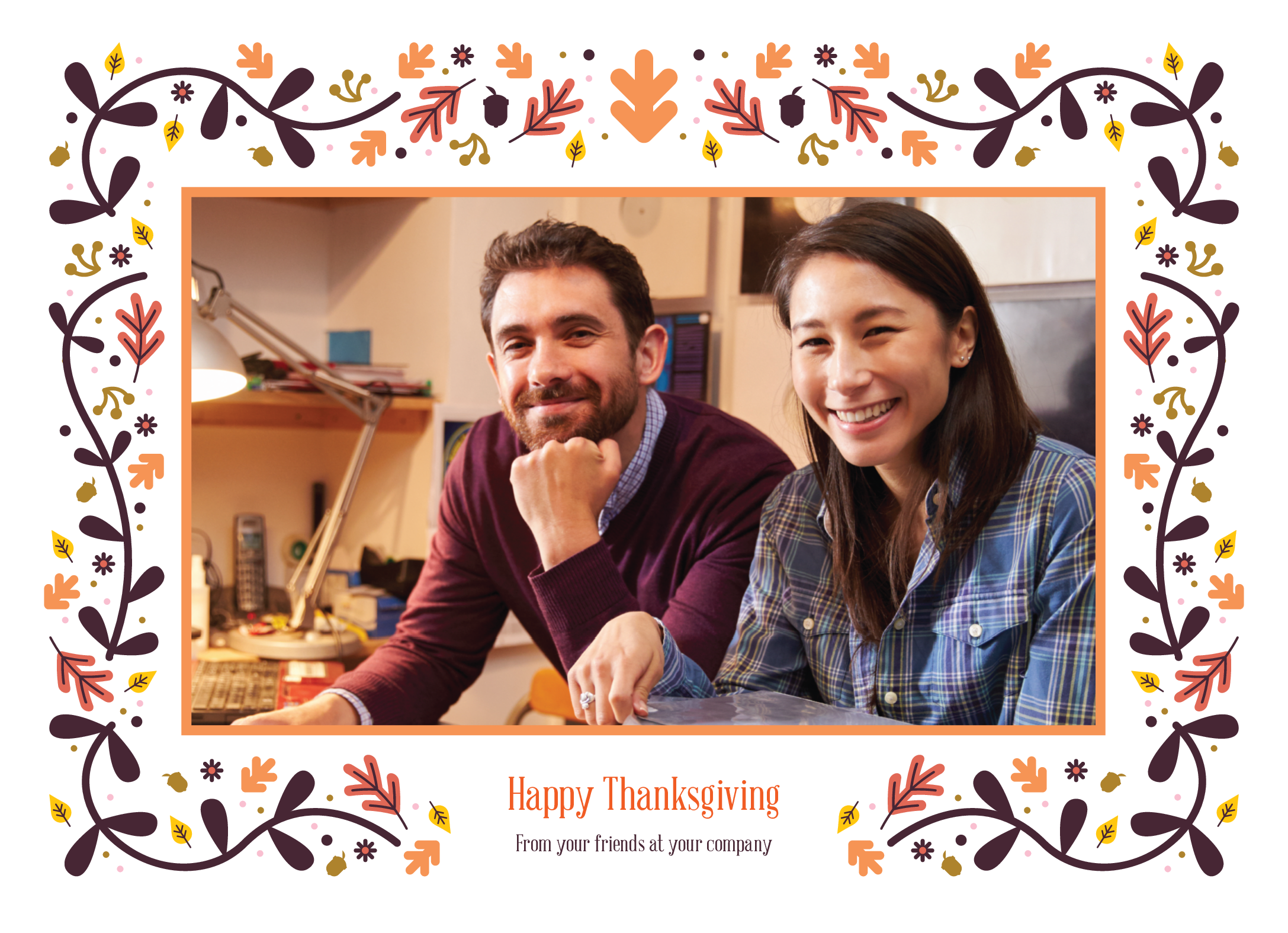Lovely Thanksgiving Frame