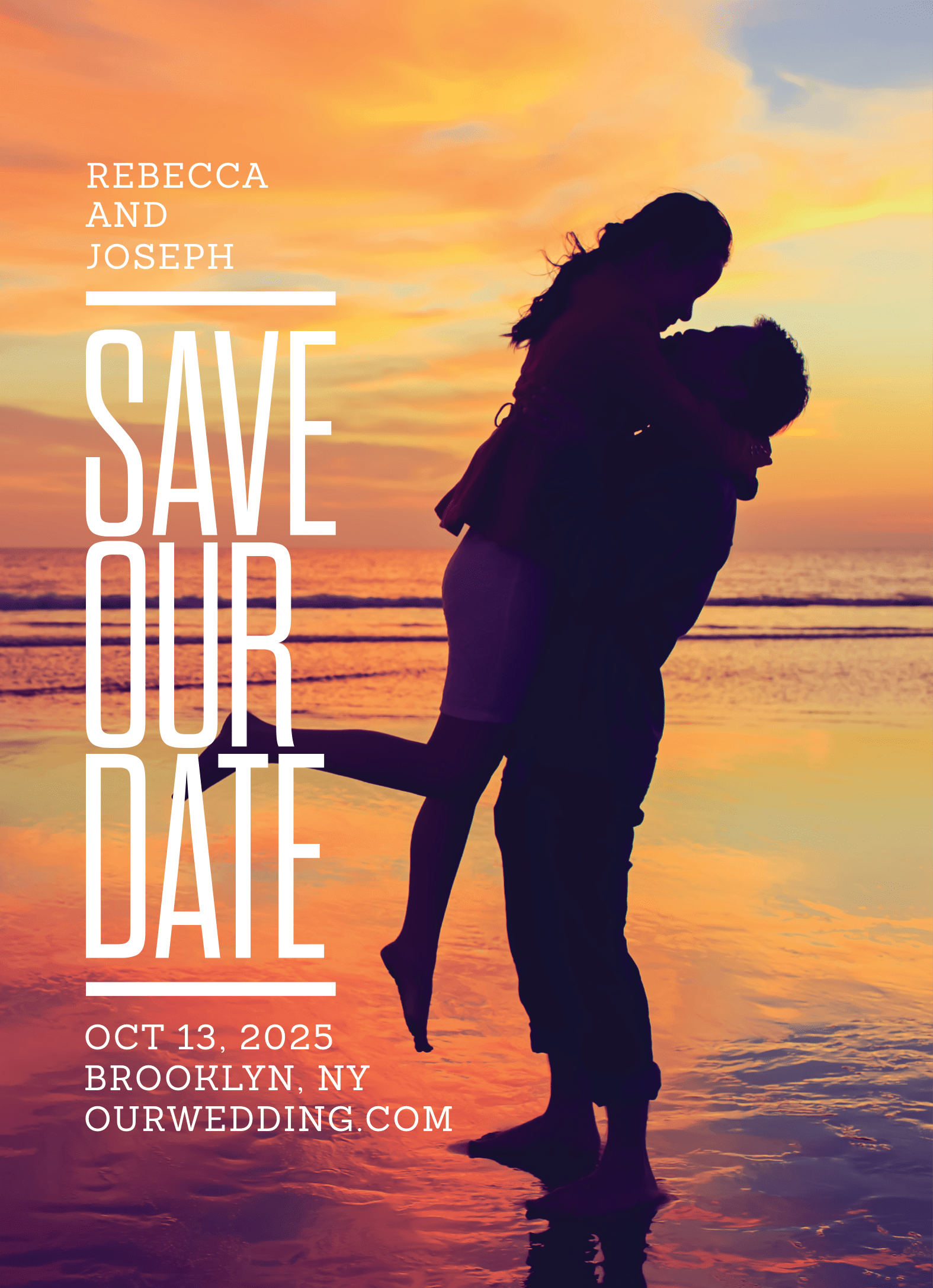 Stacked Save The Date