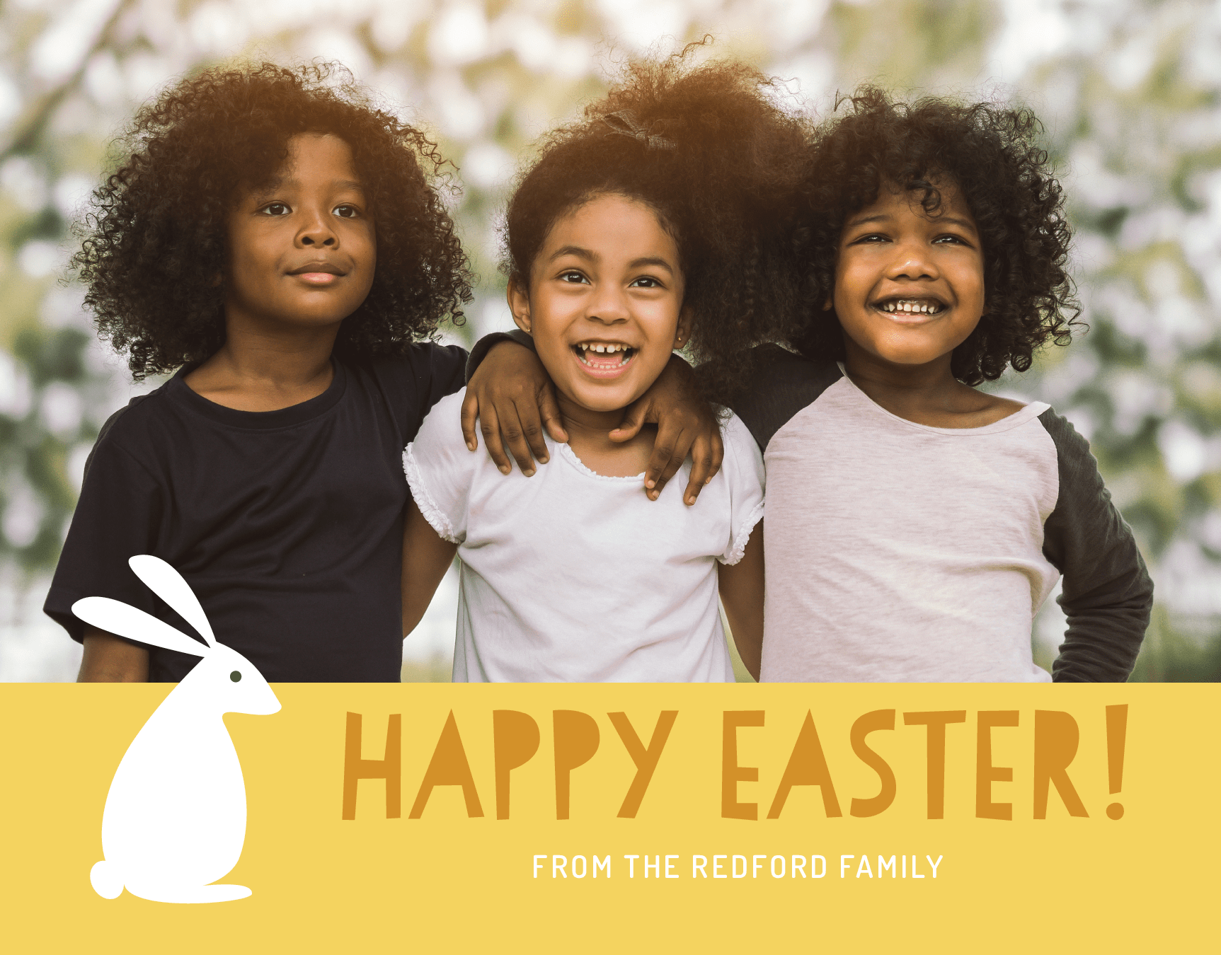 Cute Easter Bunny Photo