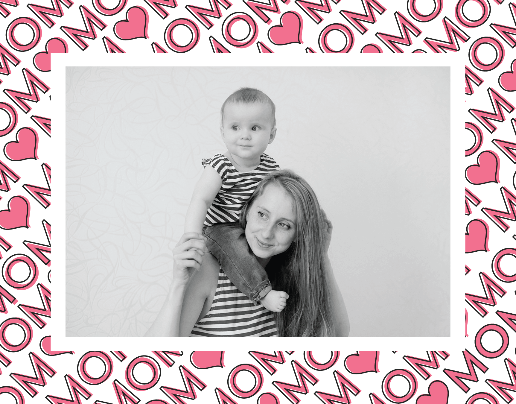 Mom Heart Frame