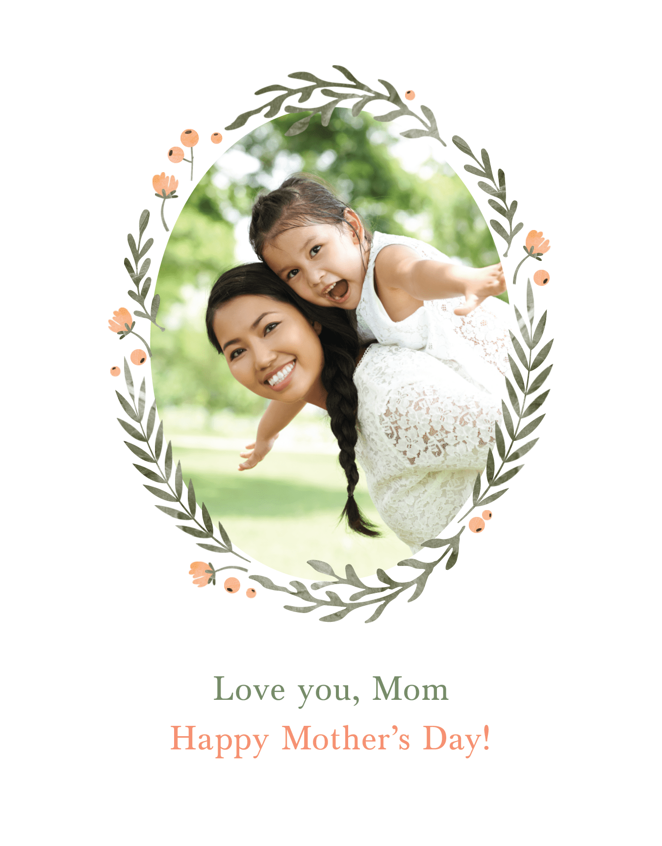 Olive Wreath Mother's Day