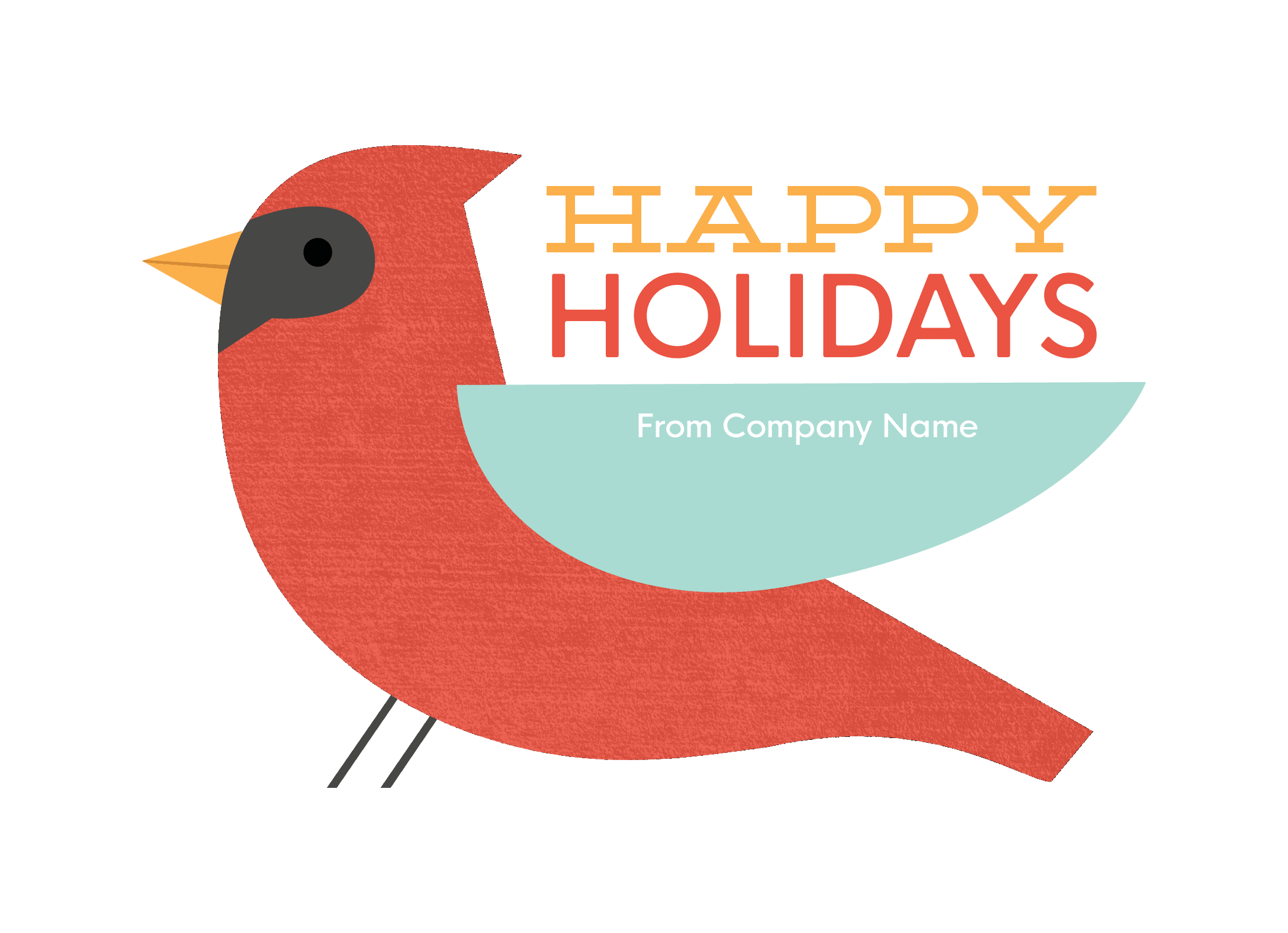 Cardinal Holiday Greeting