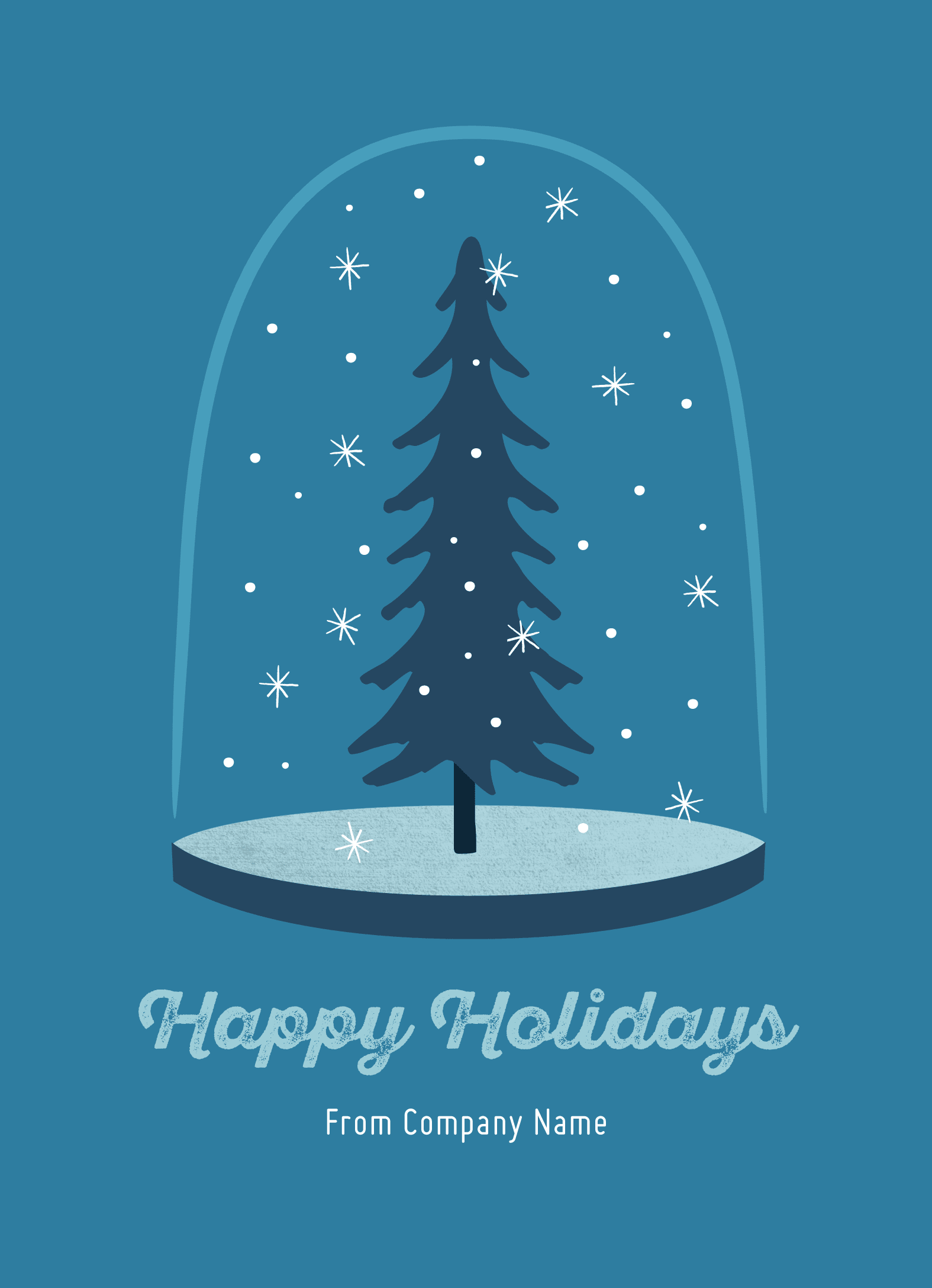 Snow Globe Business Holiday