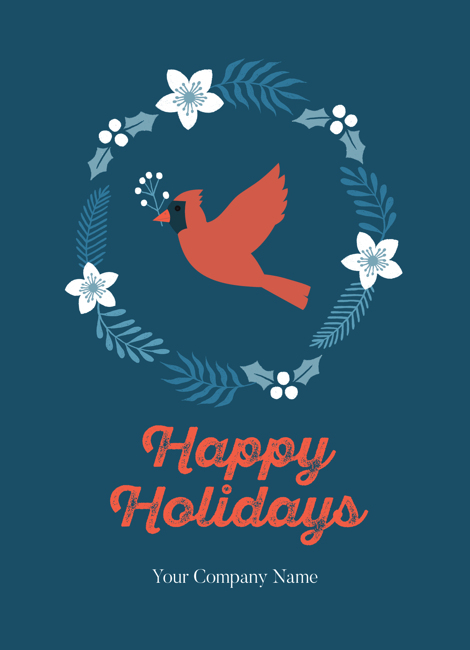 Cardinal Wreath Holiday