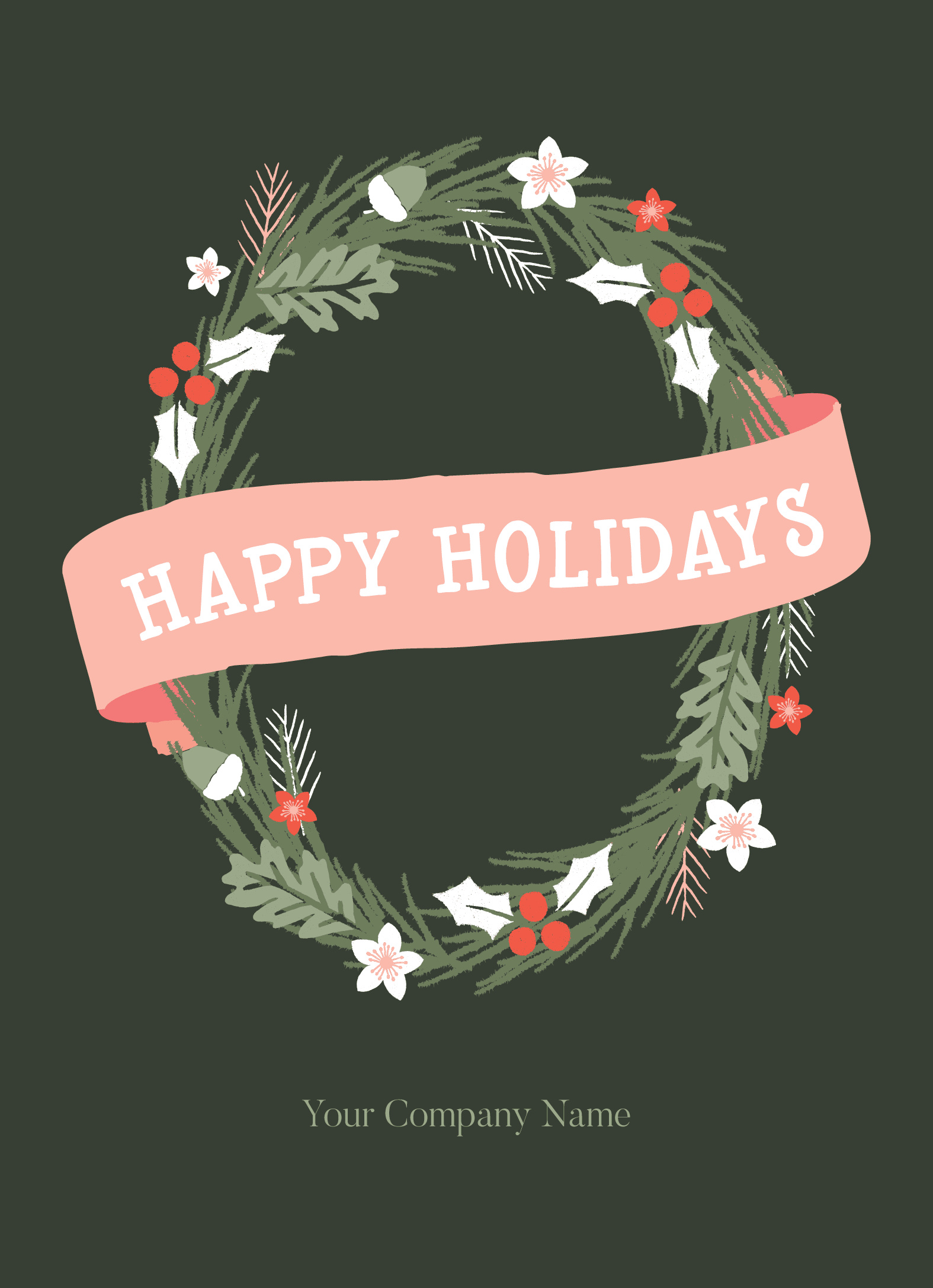 Simple Winter Wreath