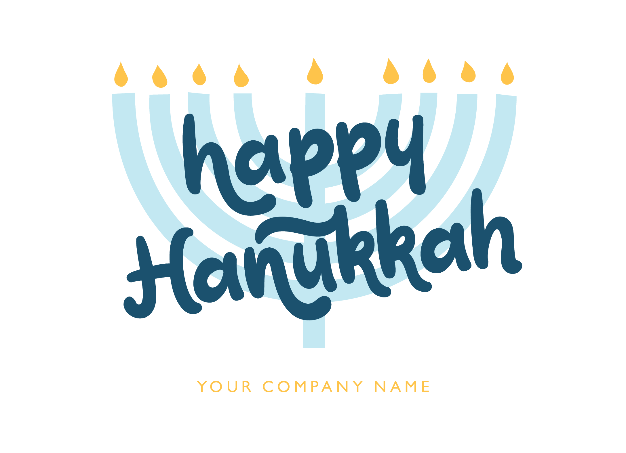 Simple Menorah Brush
