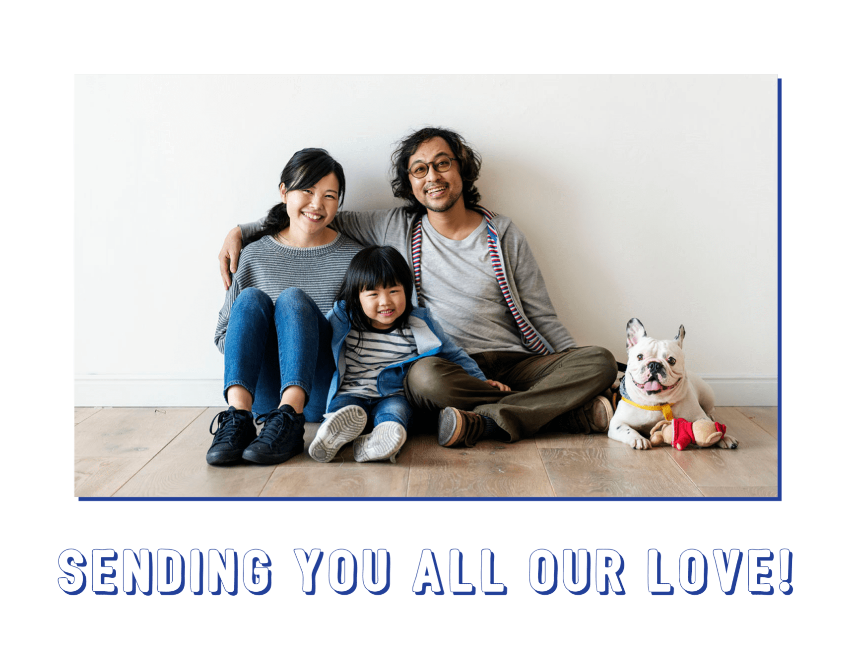 Positive Greetings Photo Message
