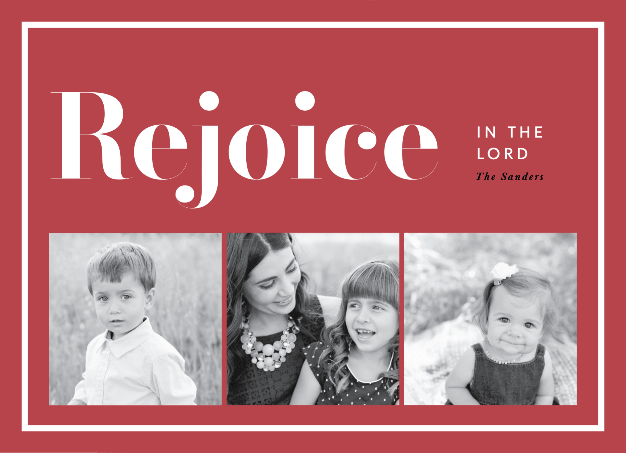 Rejoice In The Lord