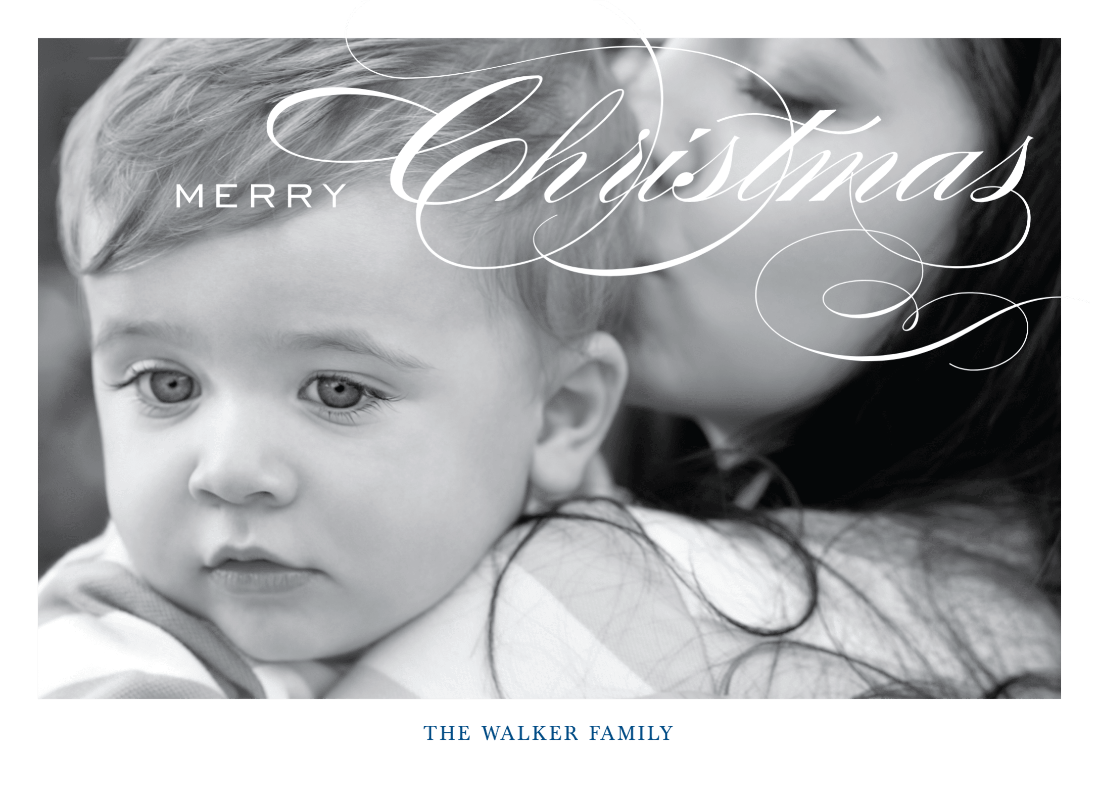 Swirly Merry Christmas