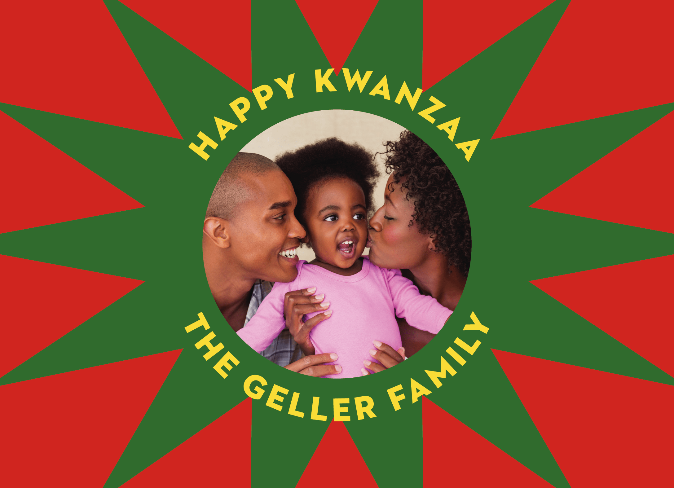 Kwanzaa Starburst