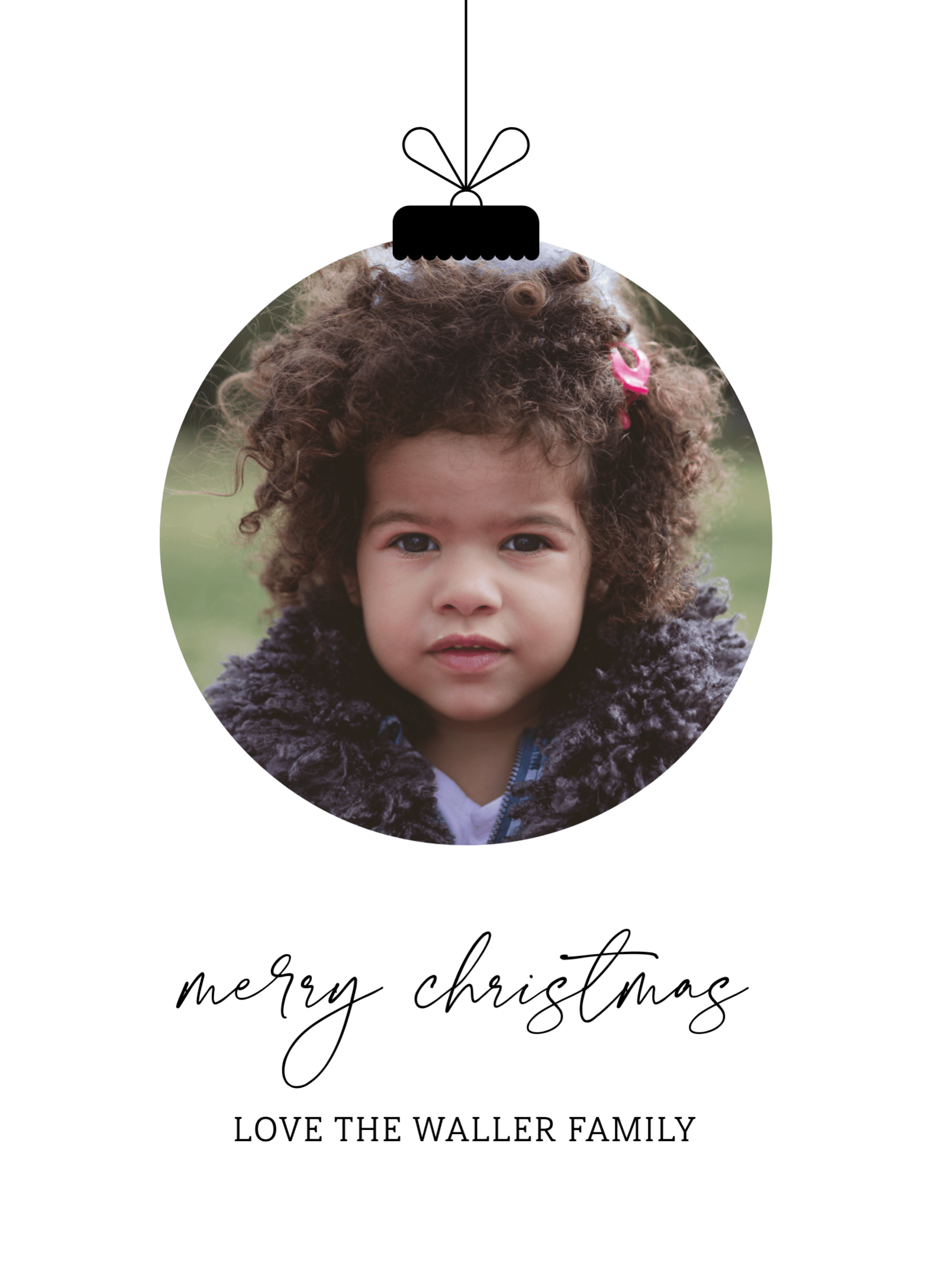 Delicate Christmas Ornament