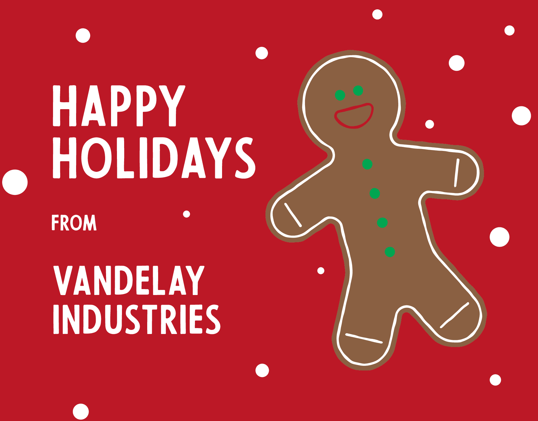 Company Gingerbread Man