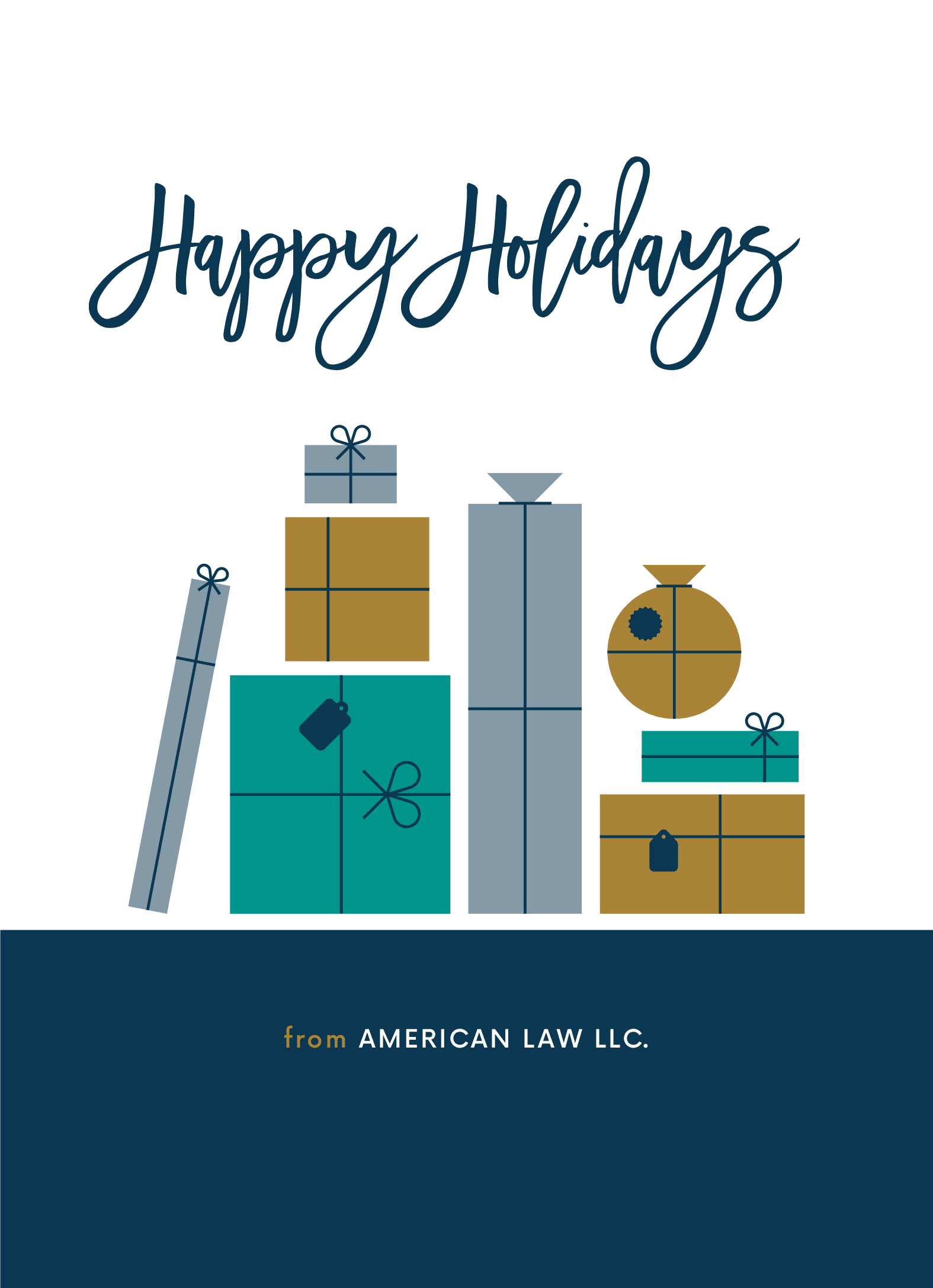 Company Gifts Pile