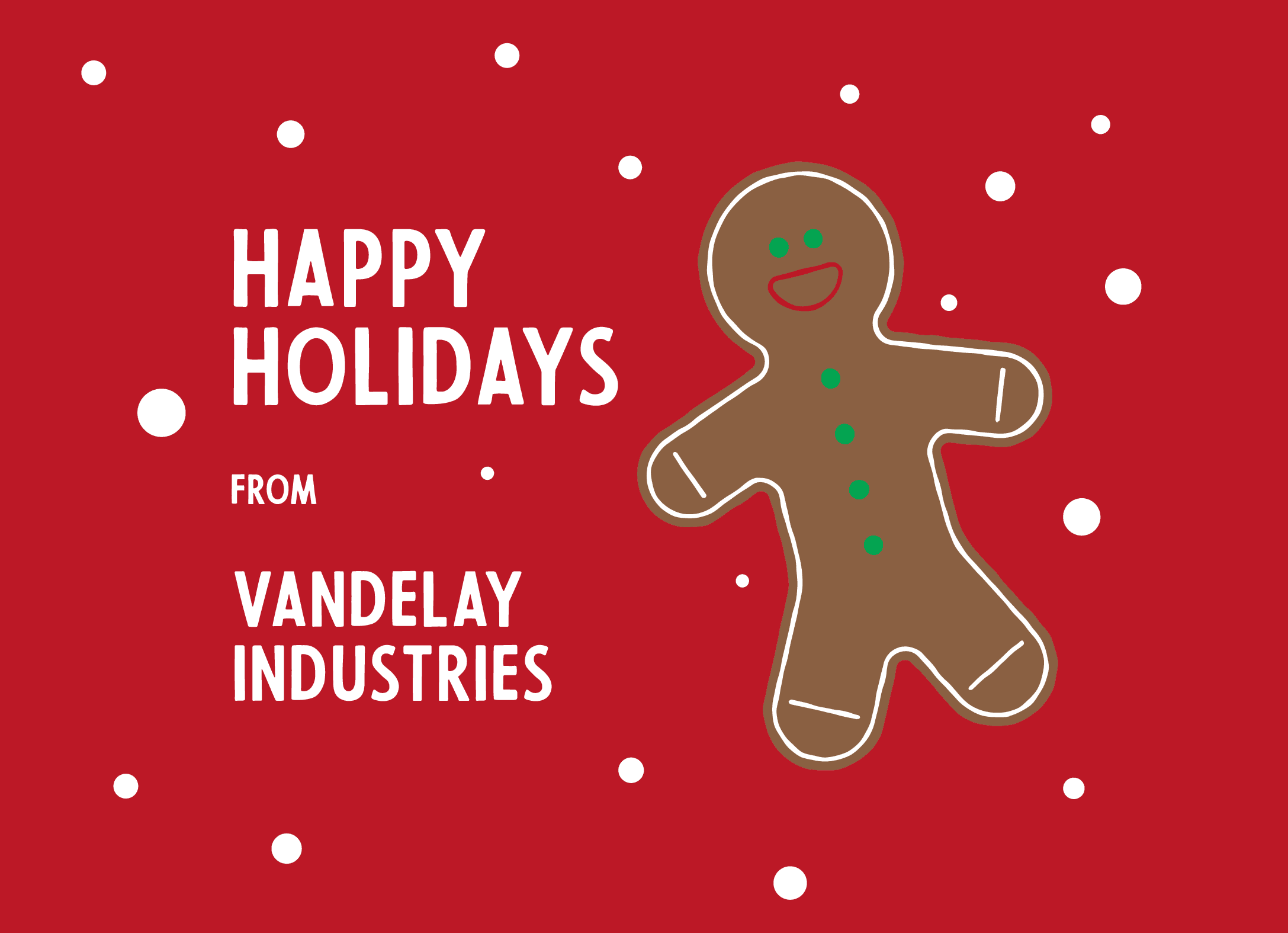 Business Gingerbread Man