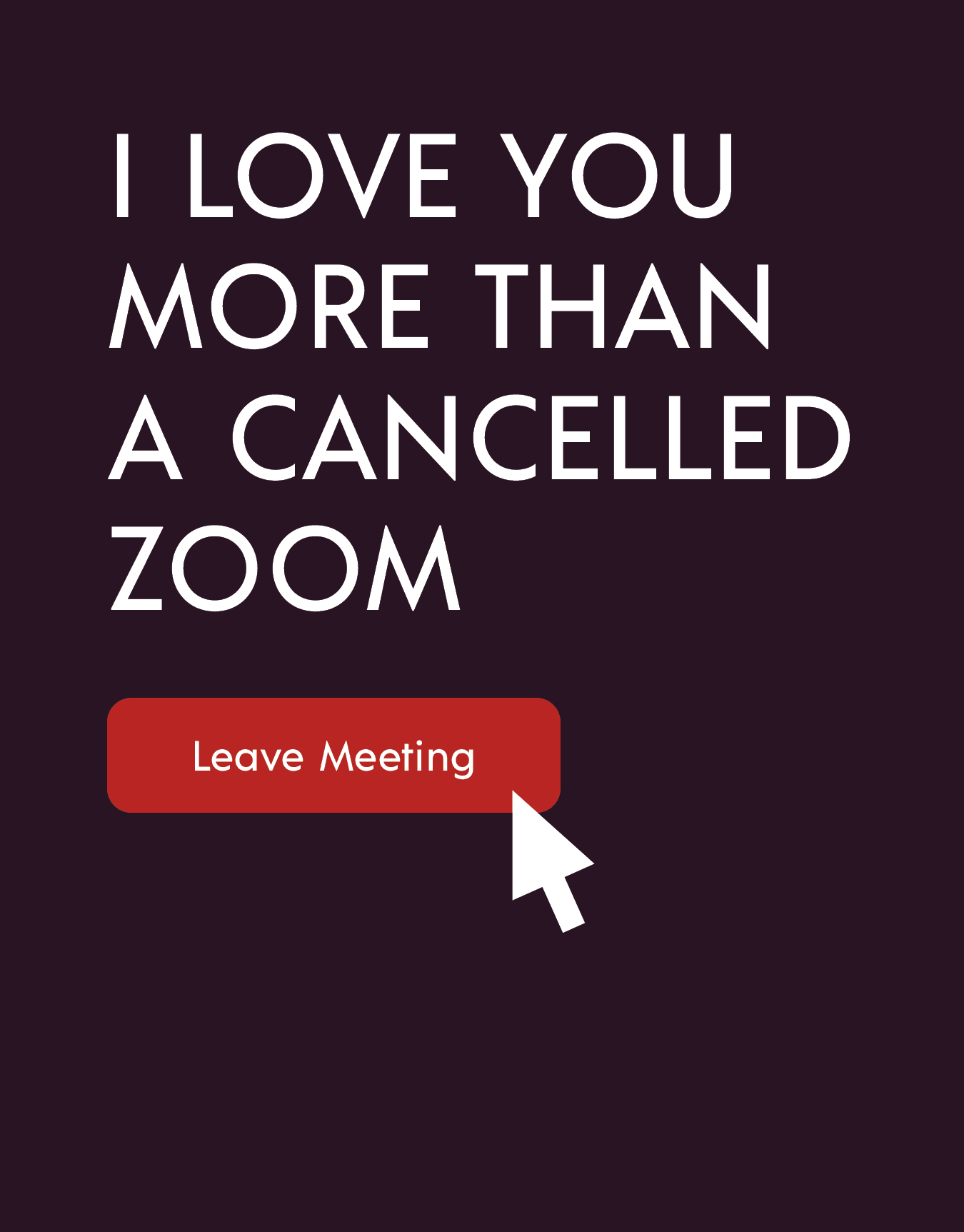 Cancelled Zoom