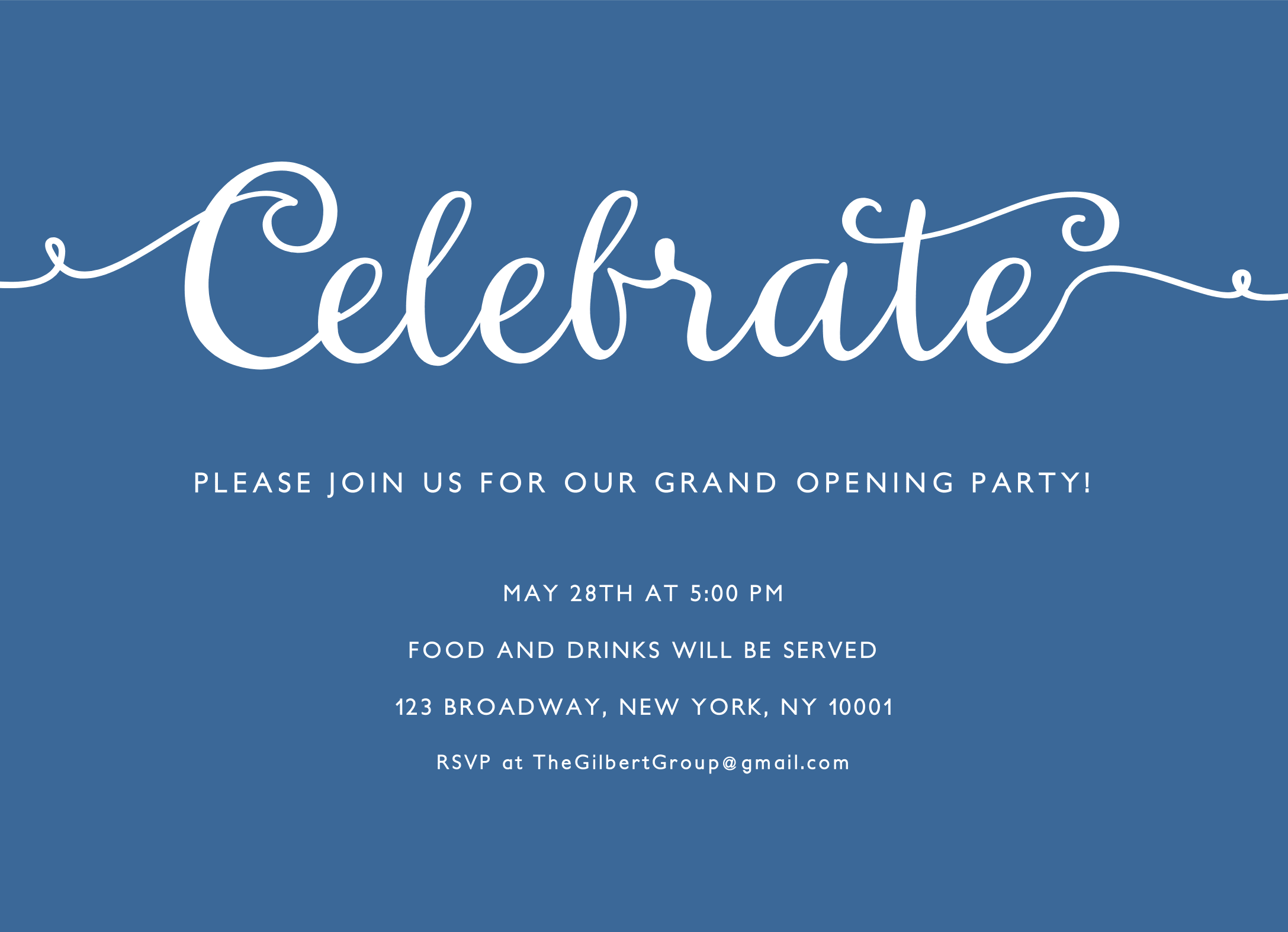 Celebrate Script