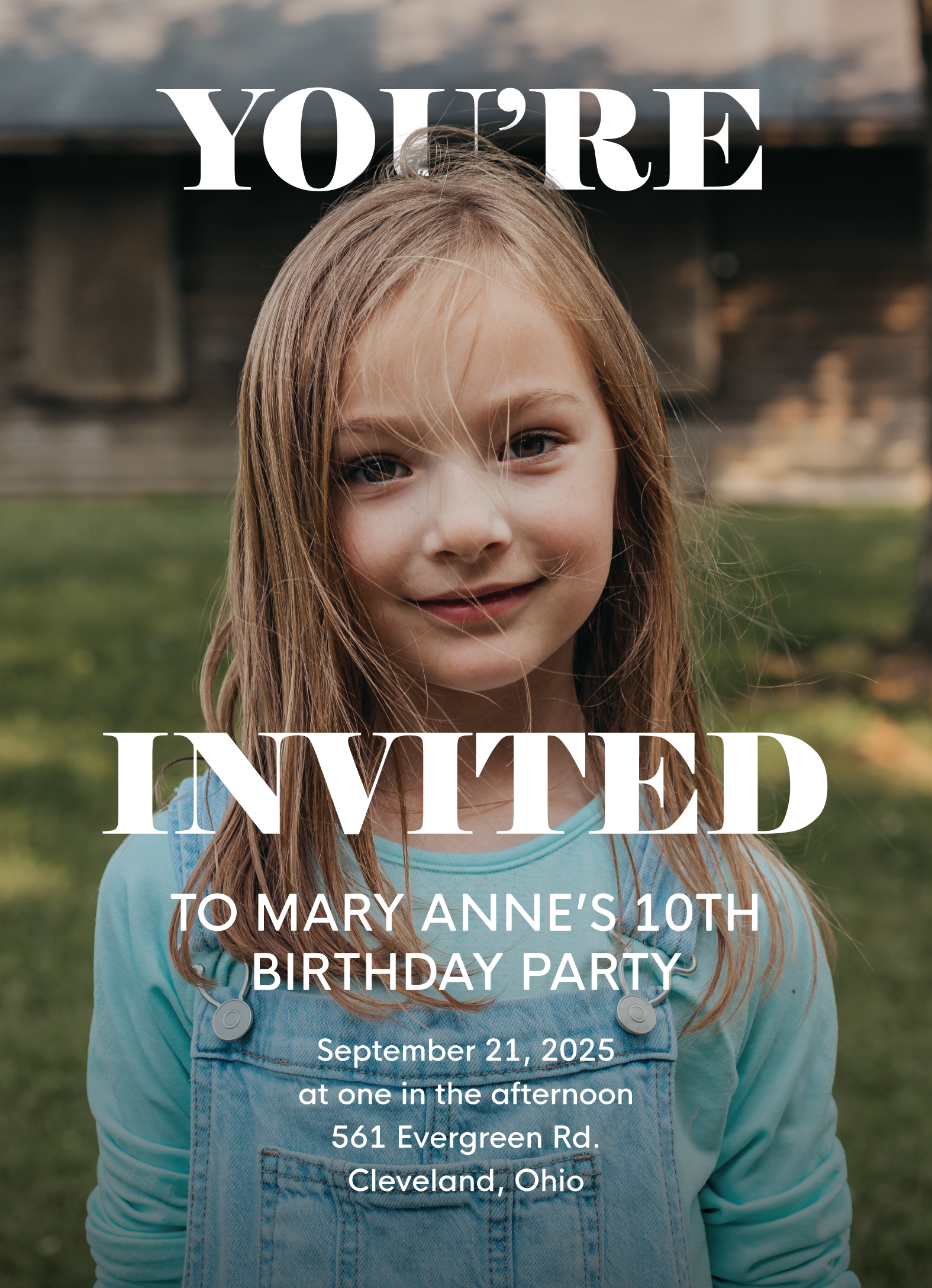 Simple Photo Invite