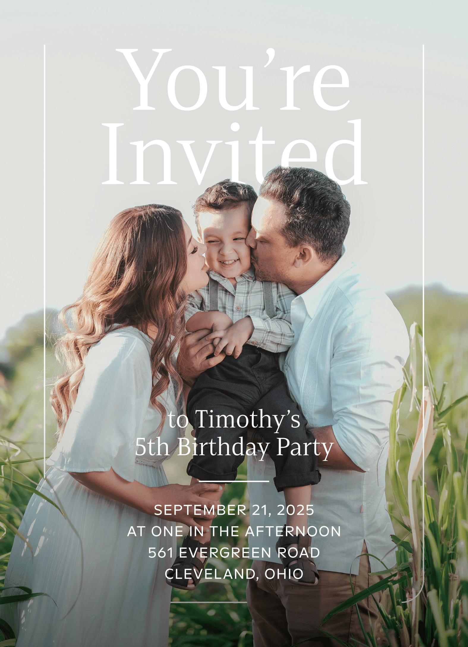 Custom Party Invite
