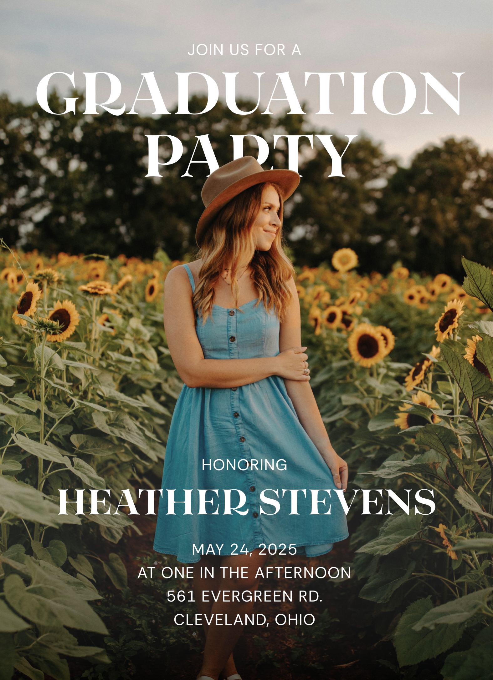 Custom Photo Graduation Party