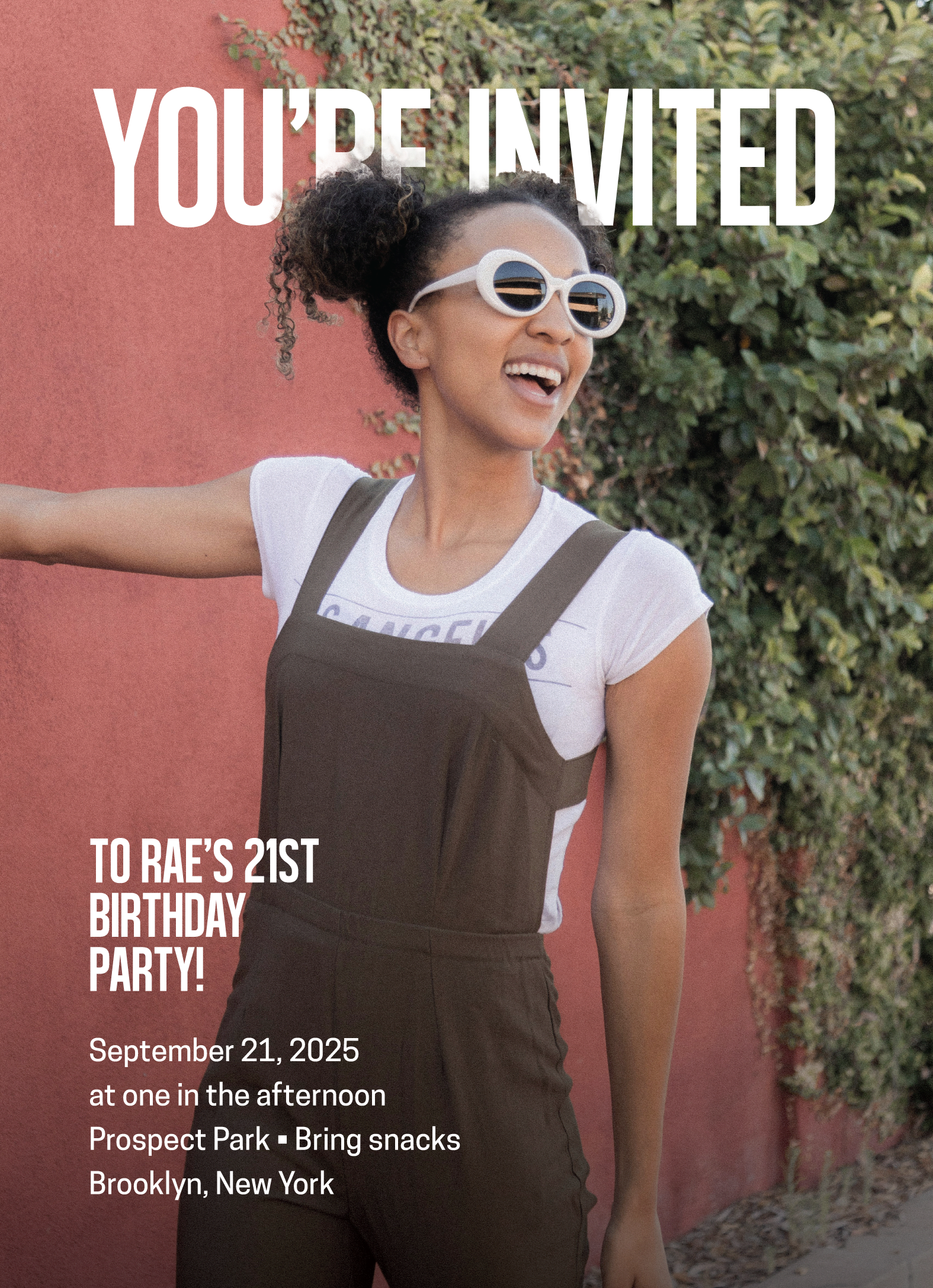 You're Invited Custom Birthday Invite