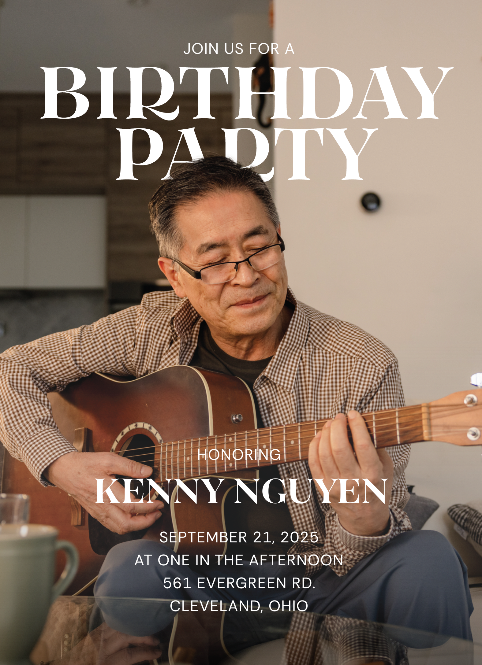 Custom Photo Birthday Party