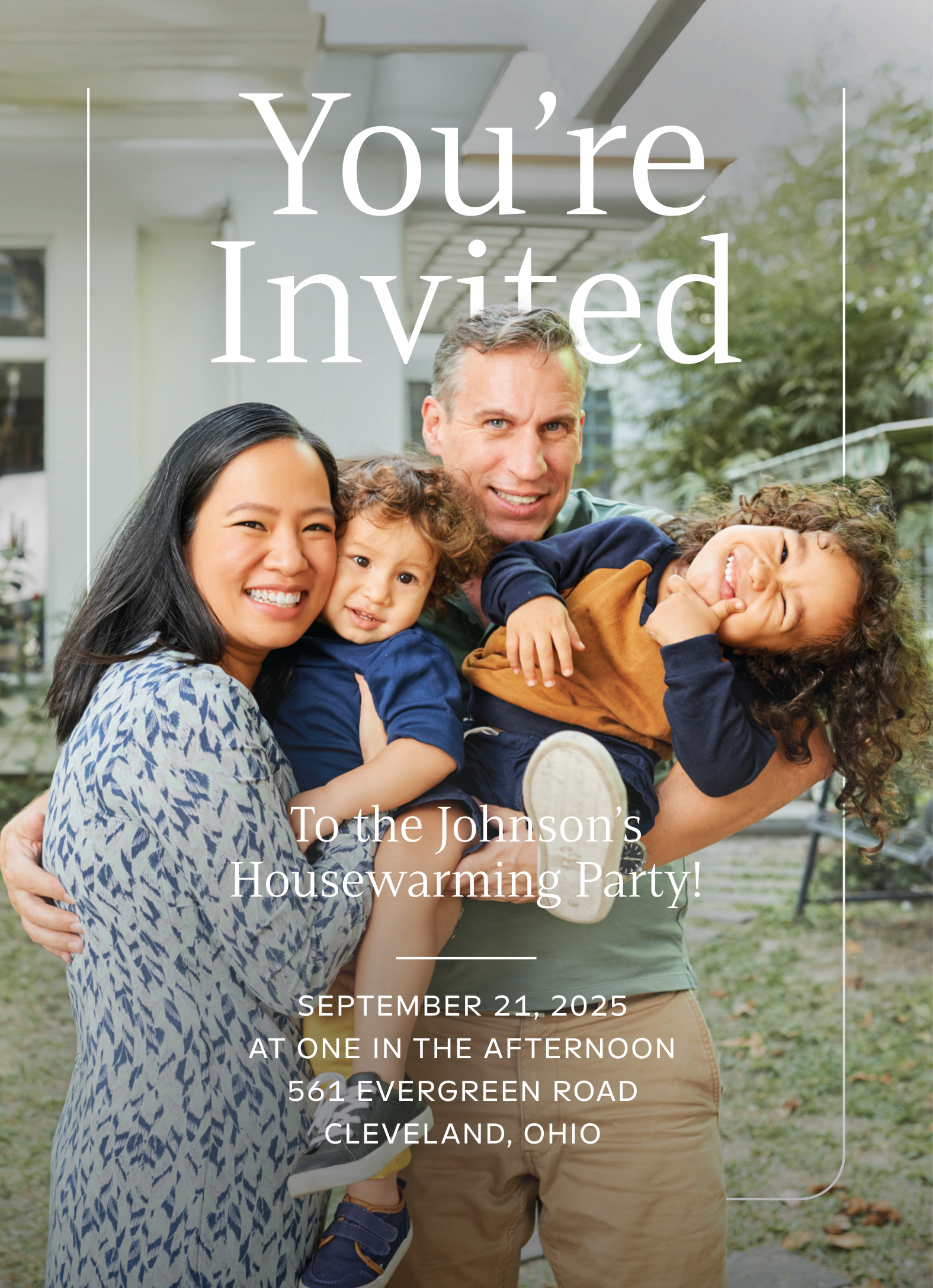 Custom Photo Party Invite