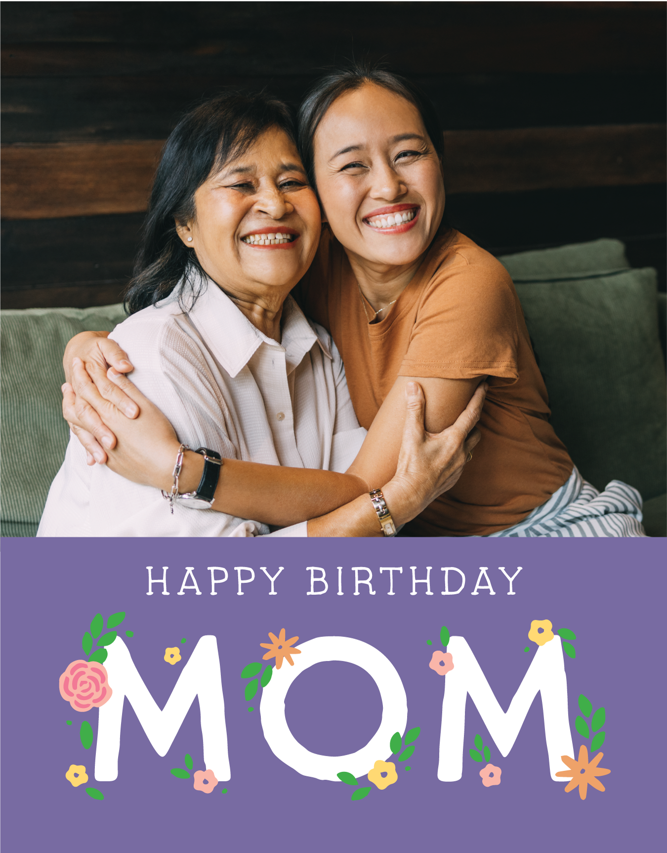 Purple Mom Birthday