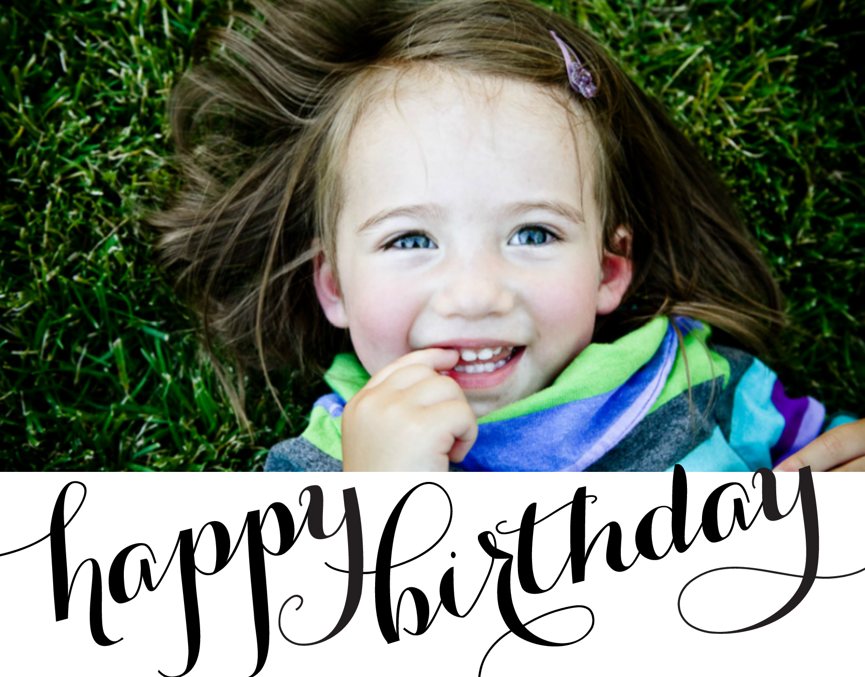 Sweet Script Birthday