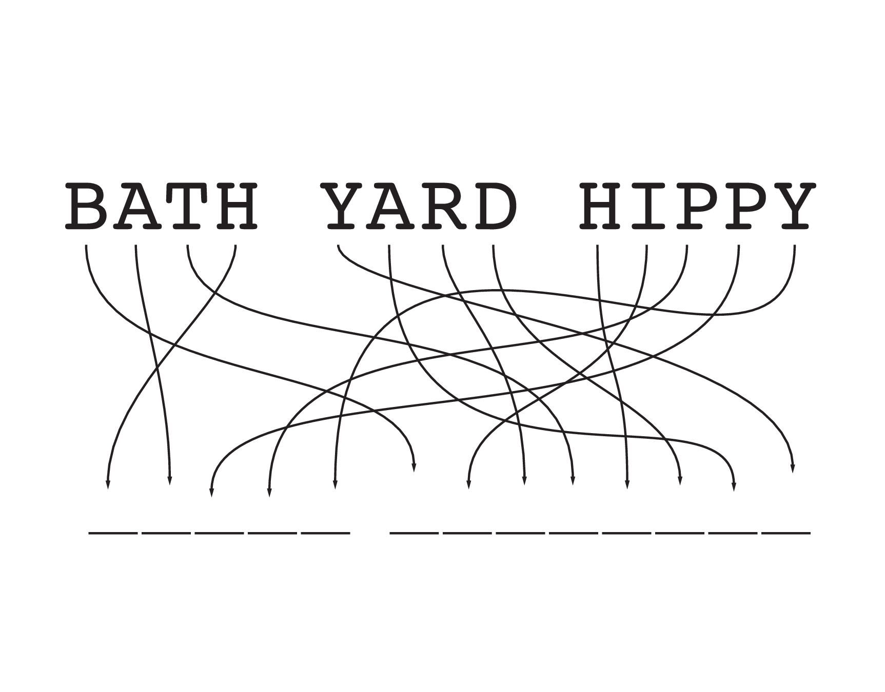 Bath Yard Hippy