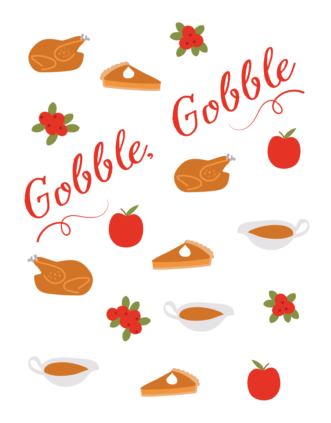 Gobble Gobble Card