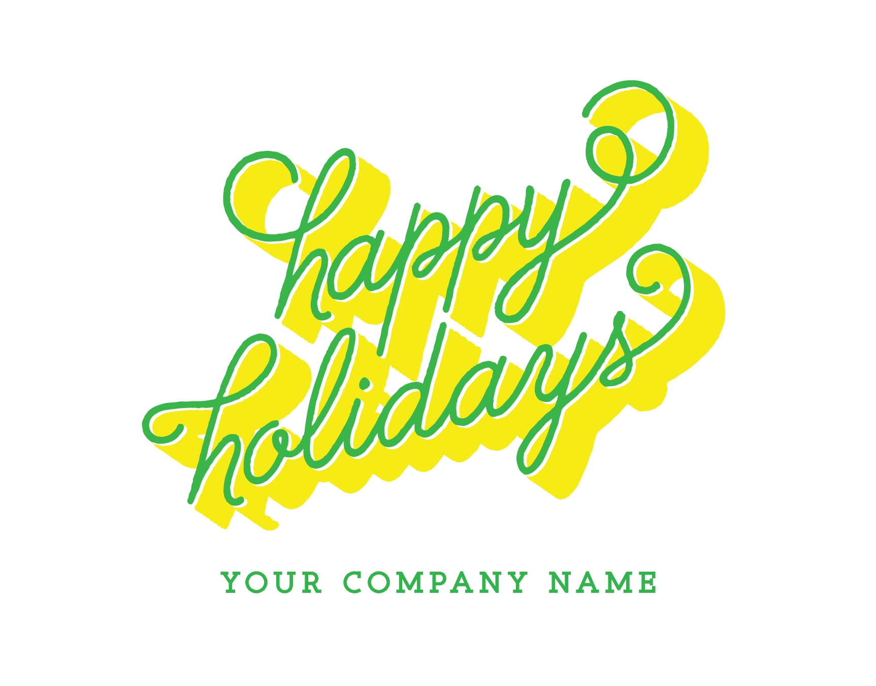 Happy Holidays 3D