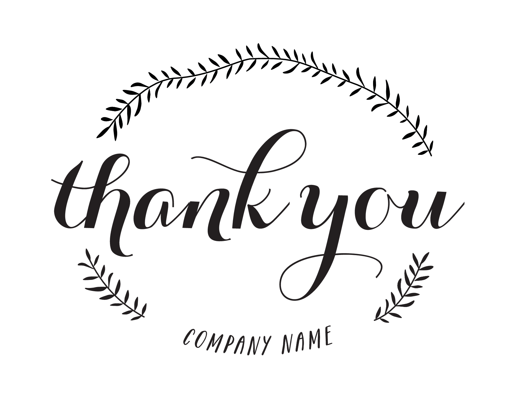 Branch Company Thank You