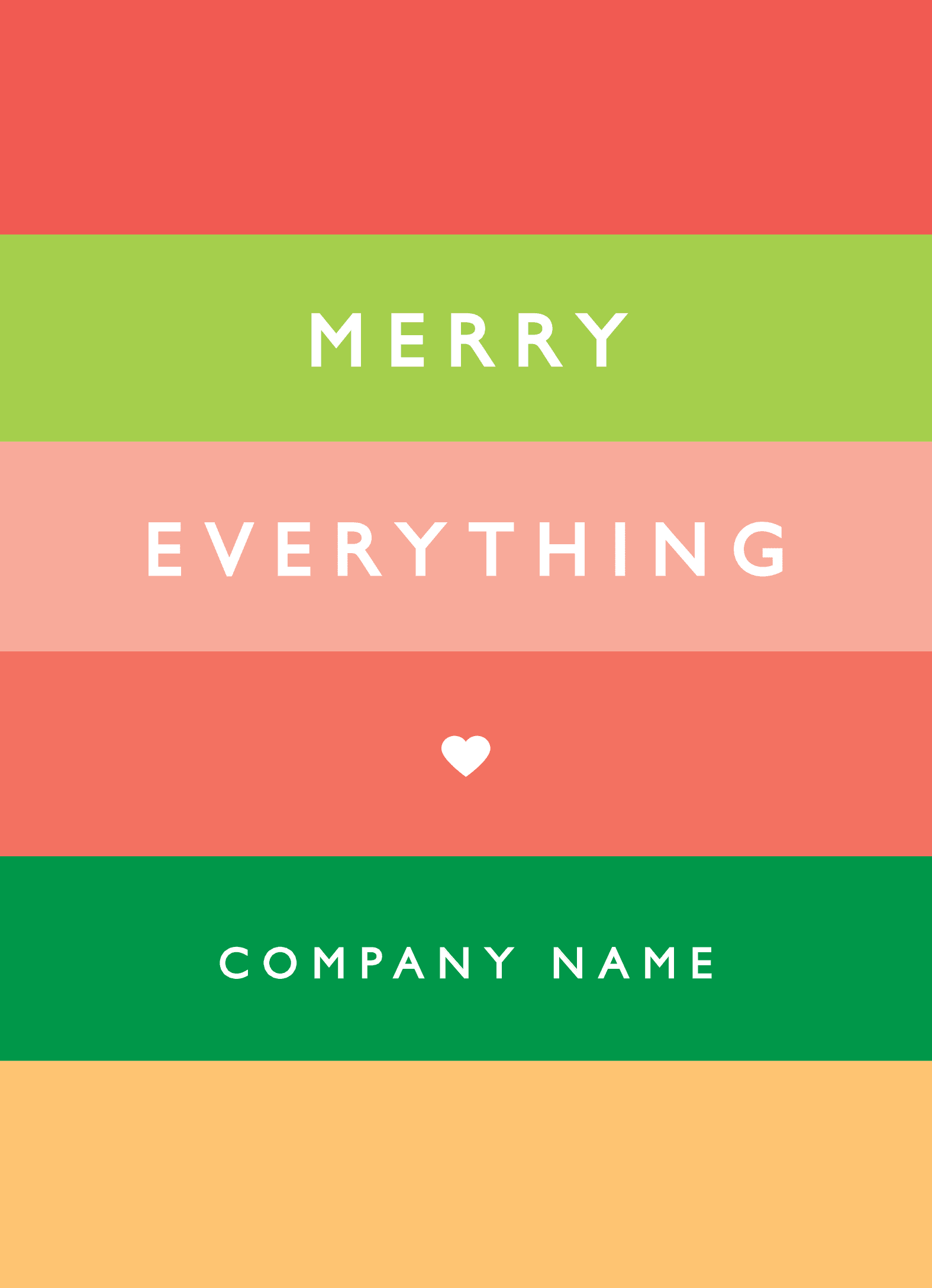 Colorful Merry Stripes