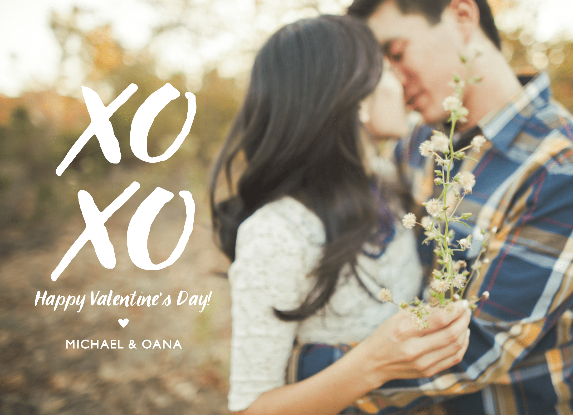 Painted XOXO Valentine