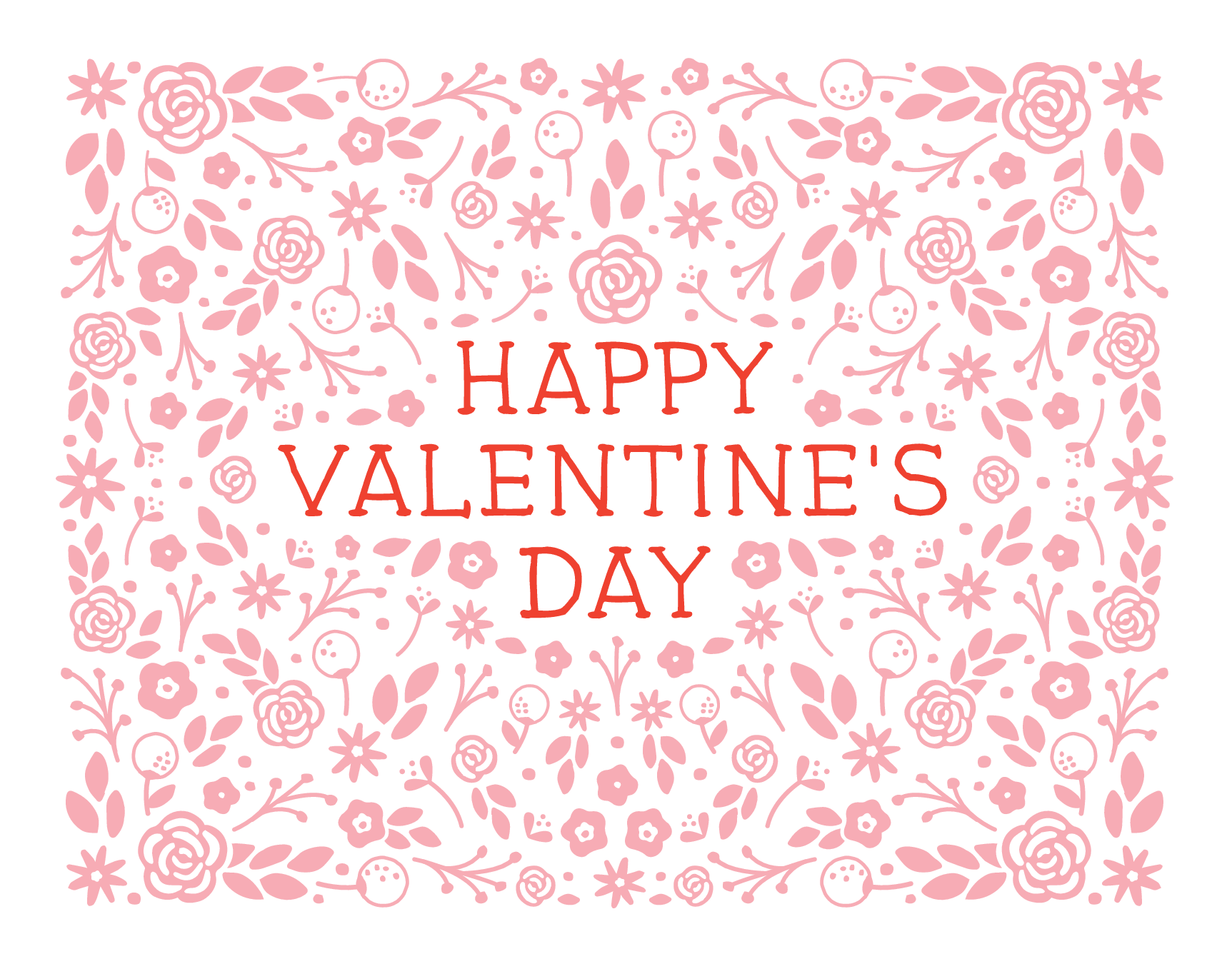Floral Valentine
