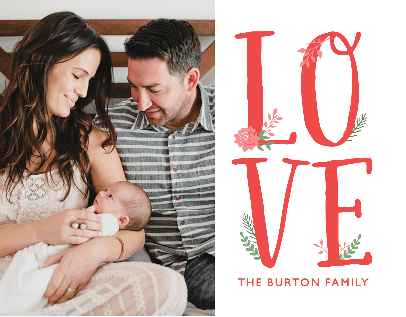 Floral Love Valentine