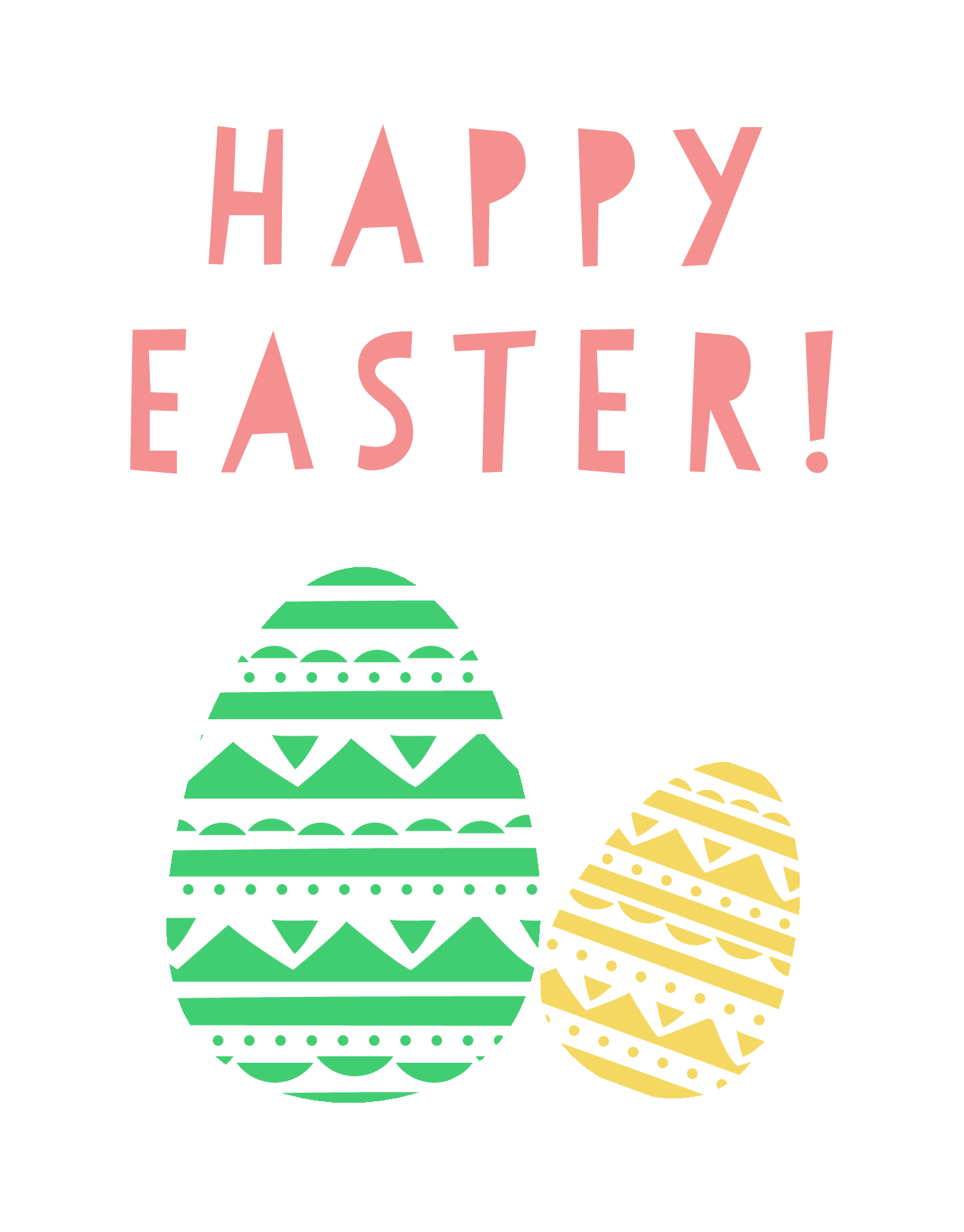 Patterned Eggs