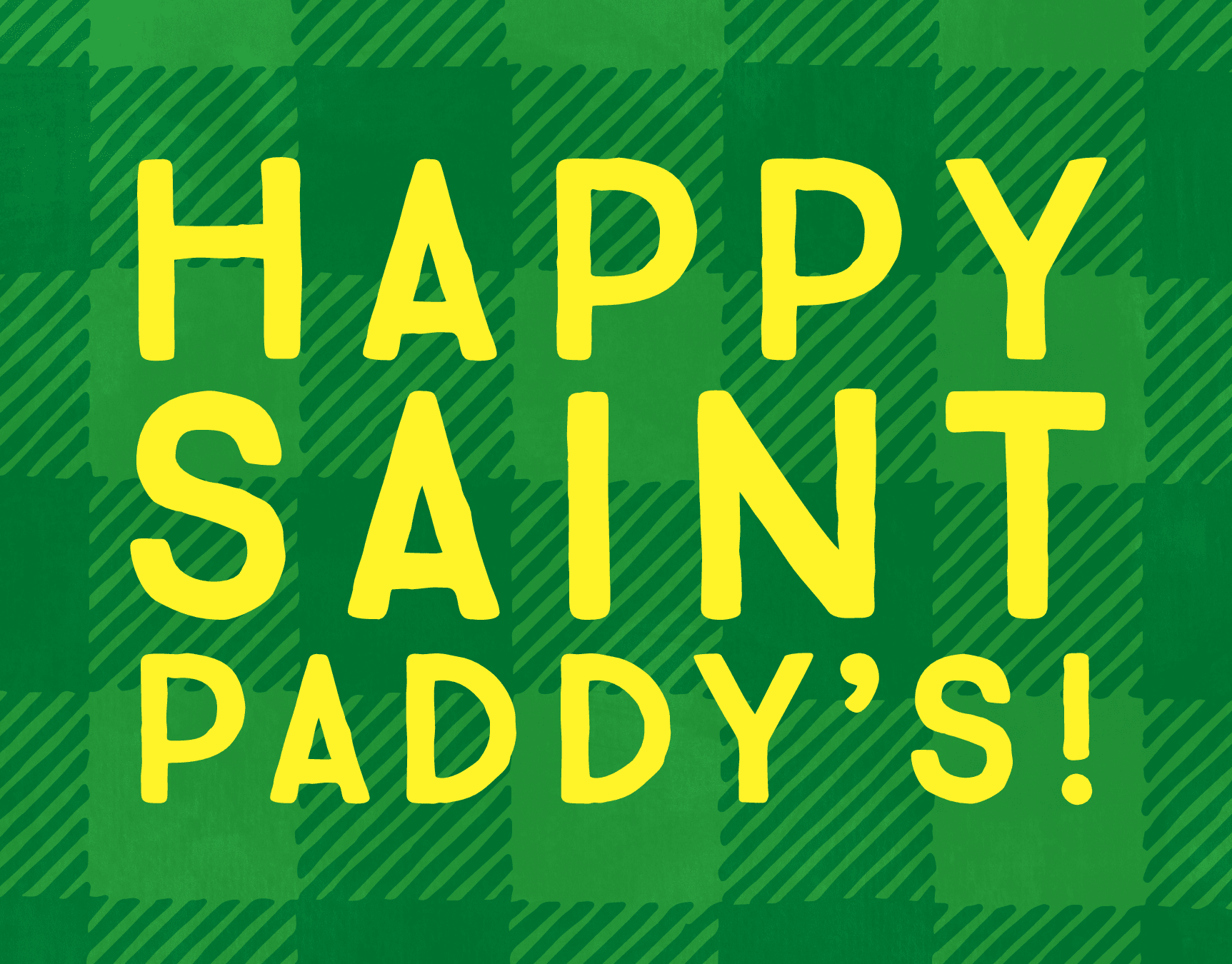 St. Paddy's Plaid