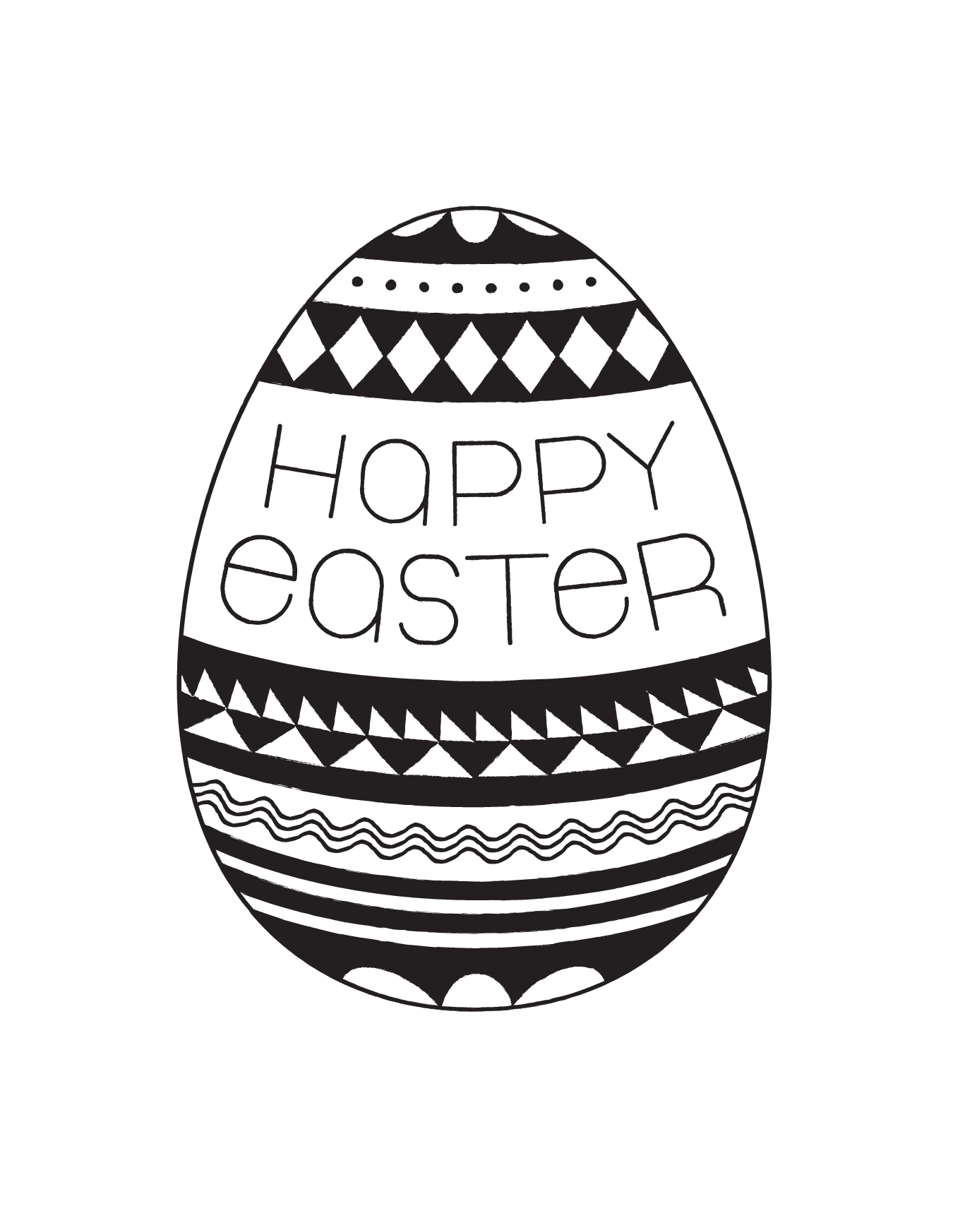 Graphic Easter Egg