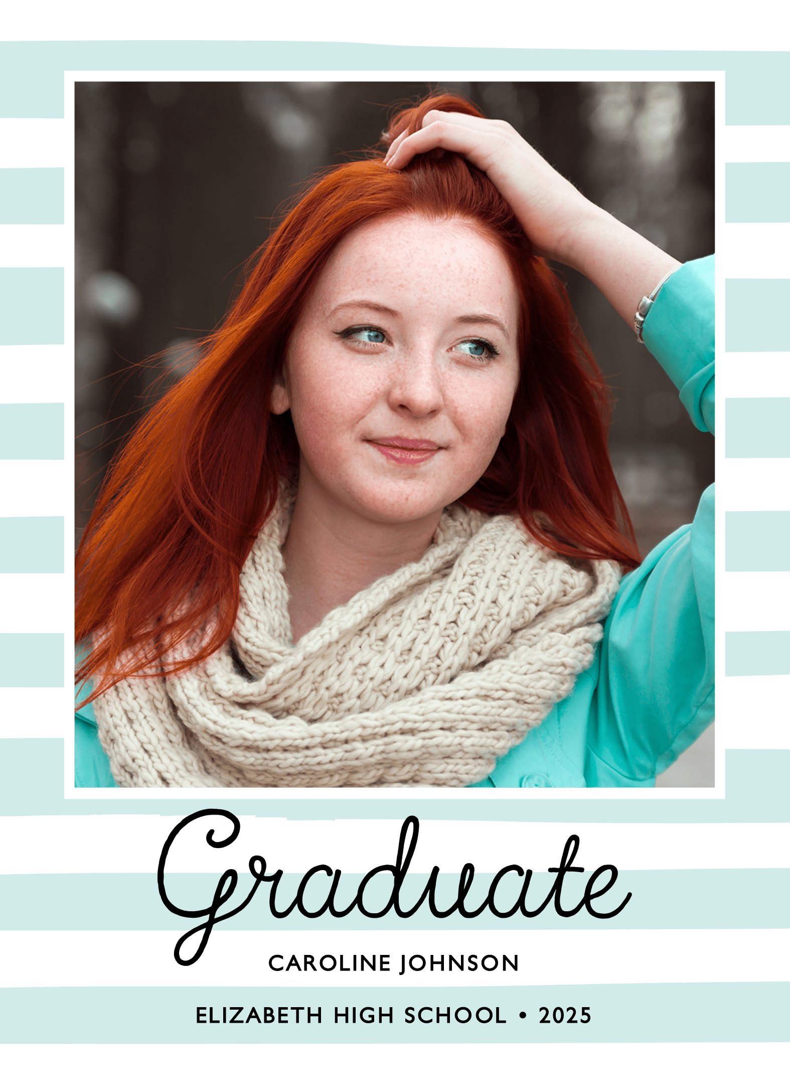 Pastel Stripes Grad