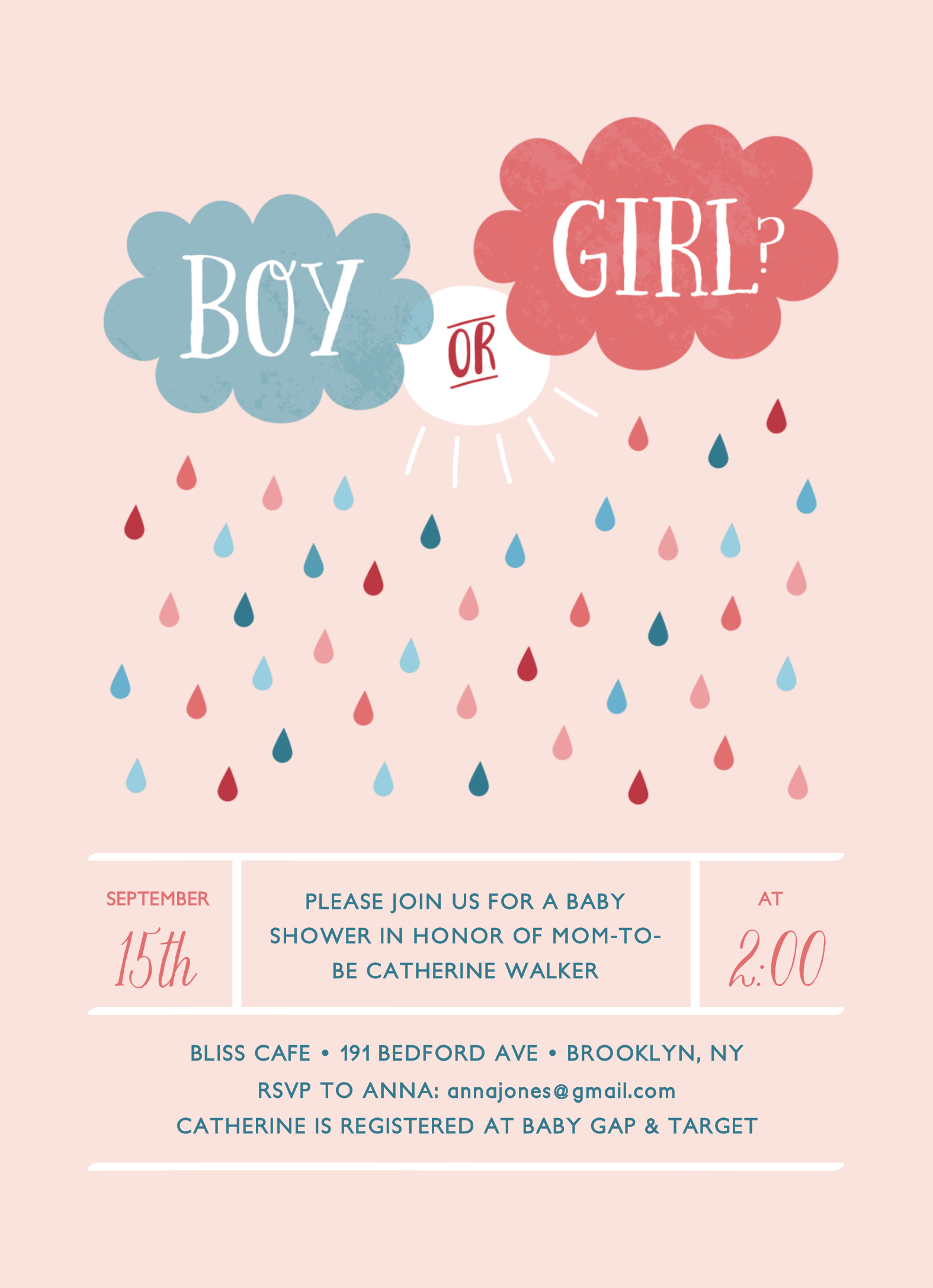 Boy or Girl Shower