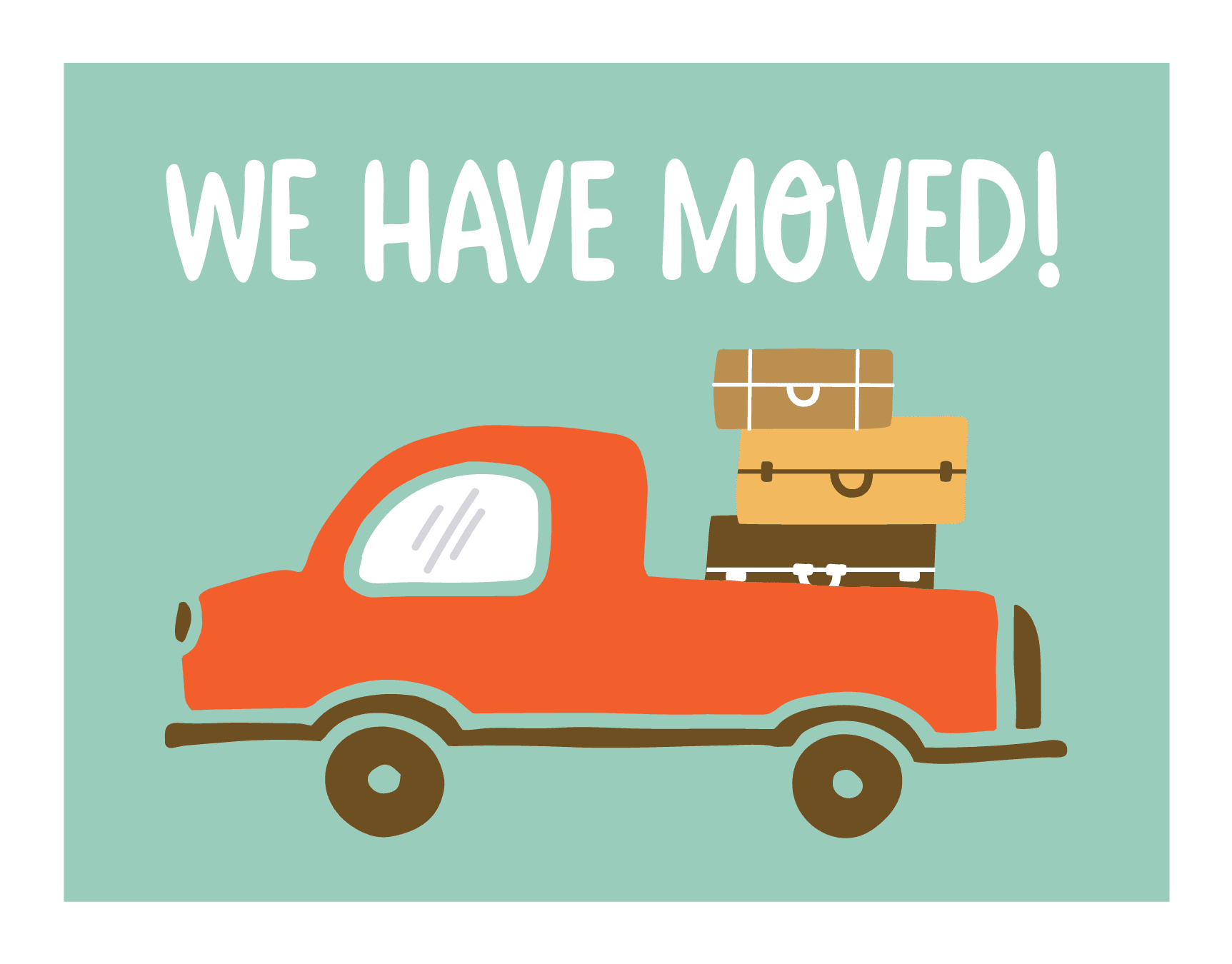 Moving Pickup Truck