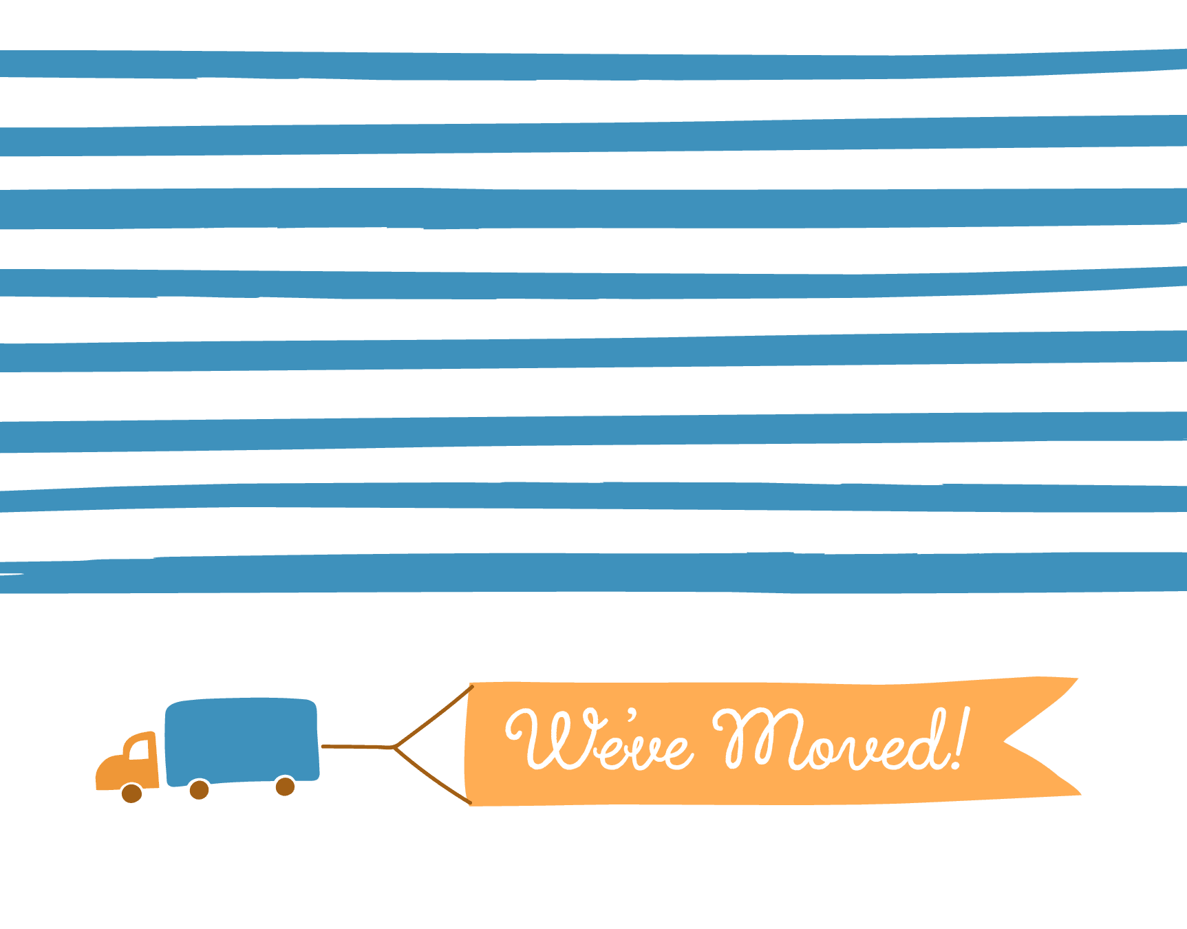 We've Moved Truck