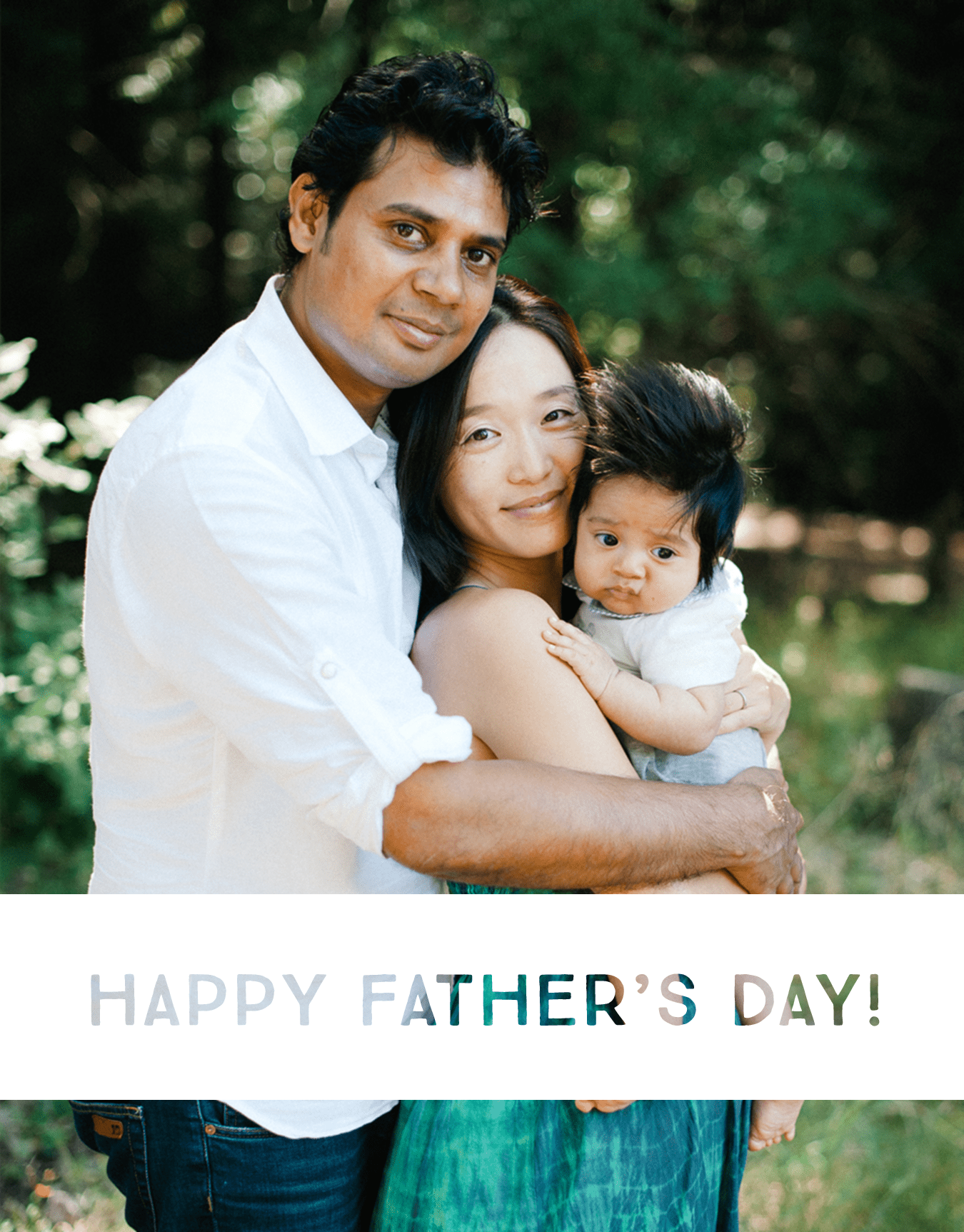 White Stripe Father's Day